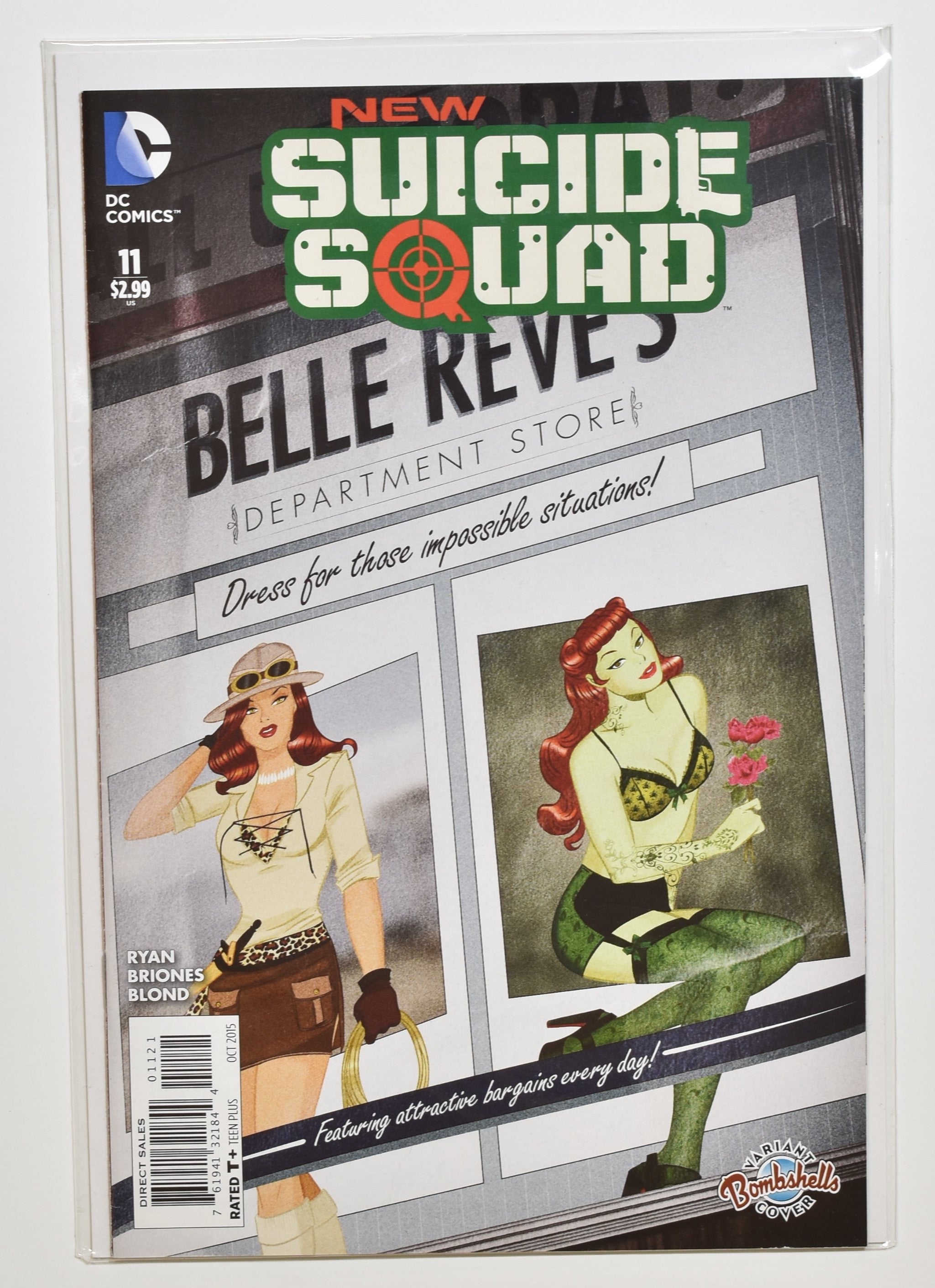 New Suicide Squad 11 Bomb Shells Variant Cover