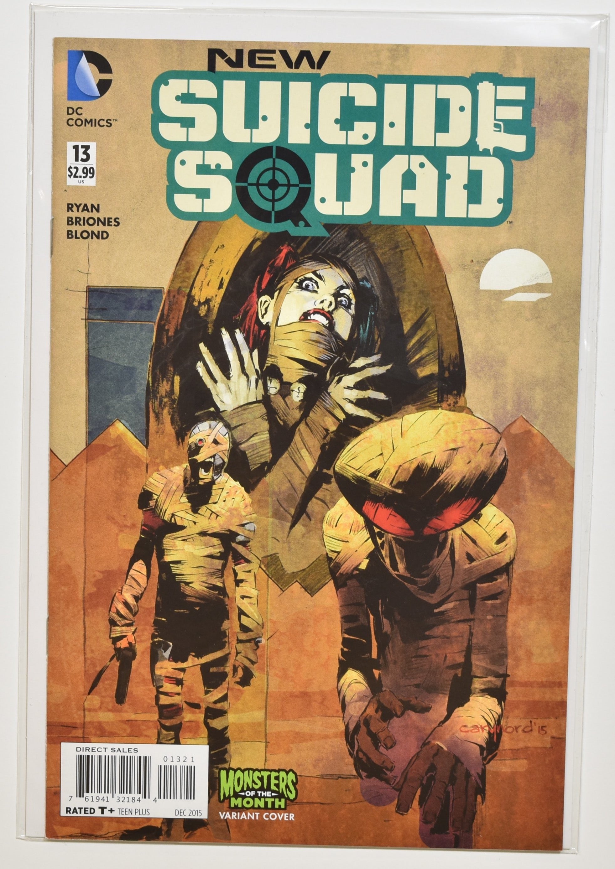 New Suicide Squad 13 Dc Comics Dec 2015 Monsters of the Month
