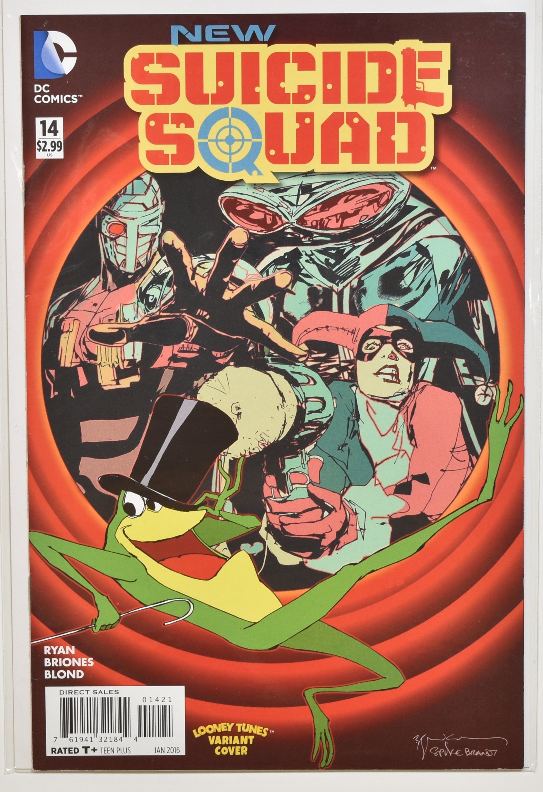 New Suicide Squad 14 Dc Comics Looney Tunes Variant Cover