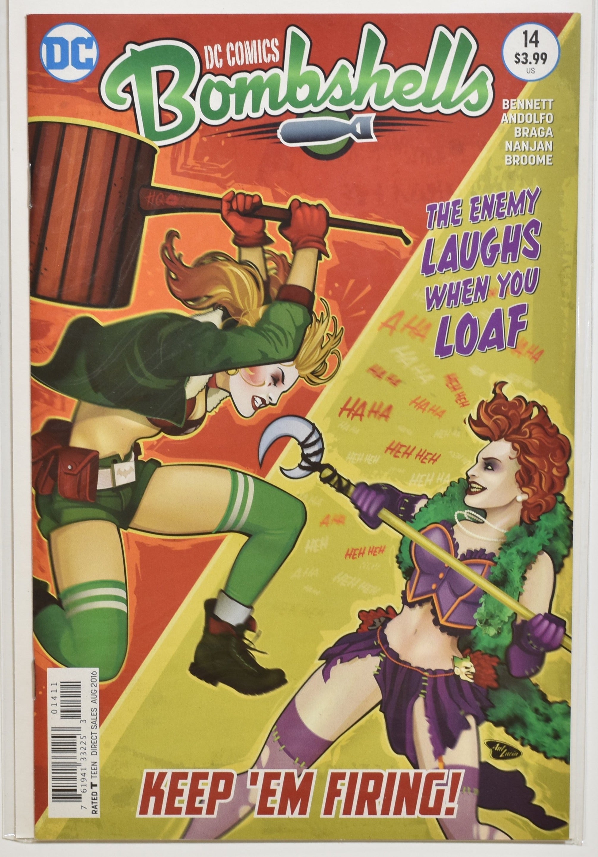 Bomb Shells Dc Comics 14