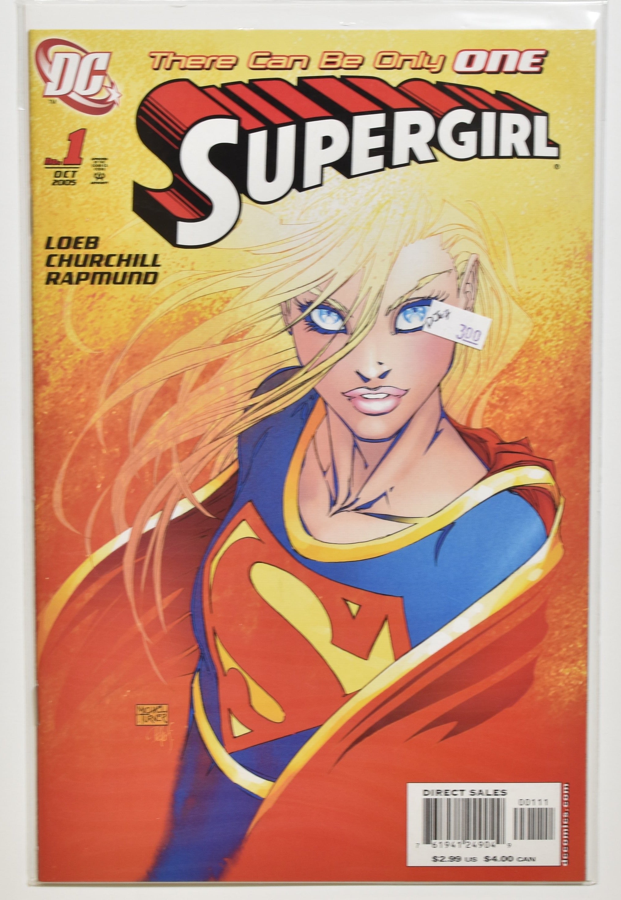 Super girl No. 1 Dc Comics There Can Be Only One