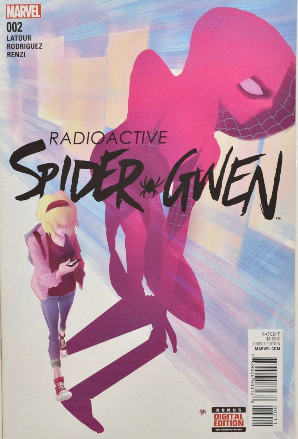 Spider Gwen Radioactive 002 Marvel Comics