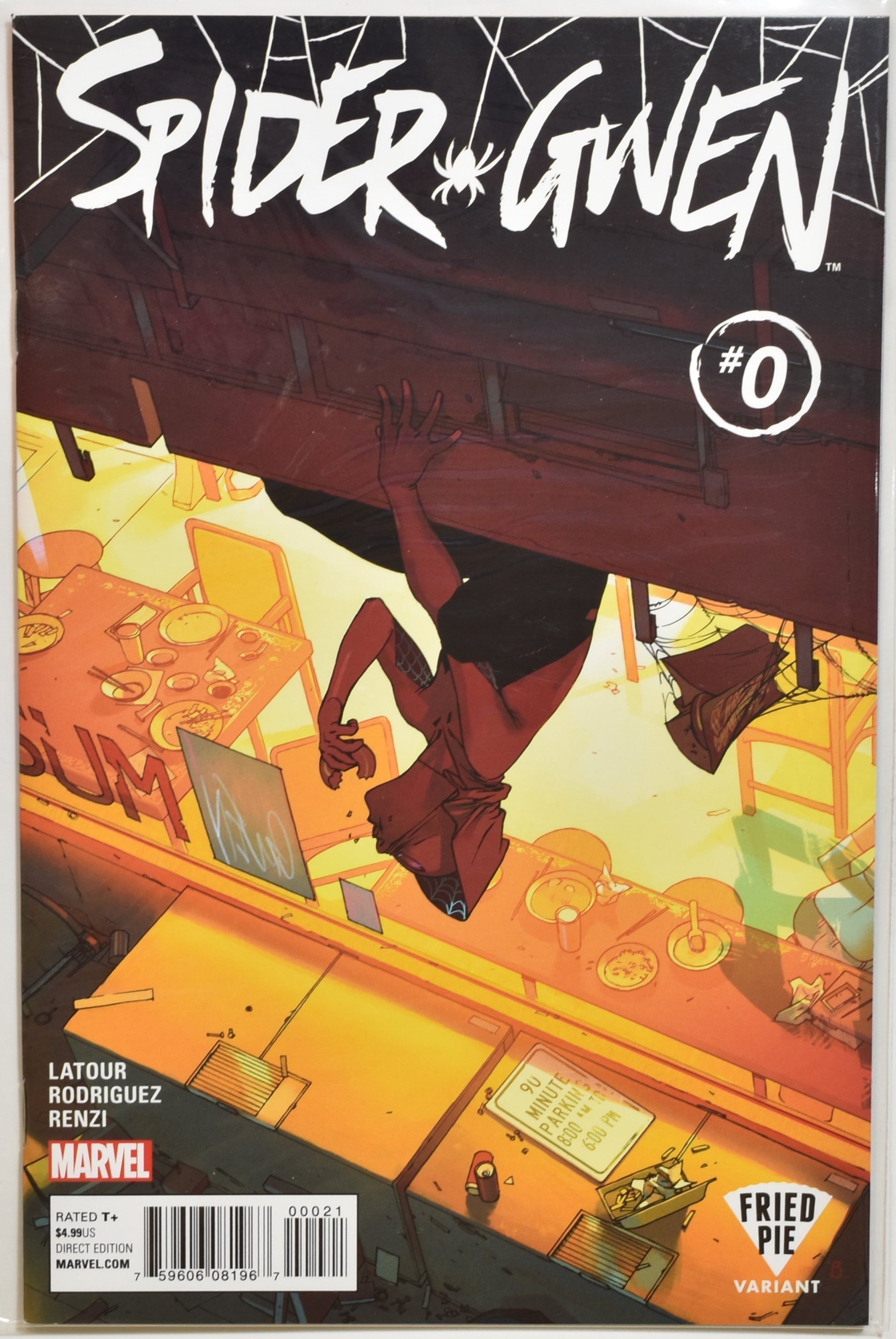Spider Gwen 0 Fried Pie Variant Comic Book Marvel Comics