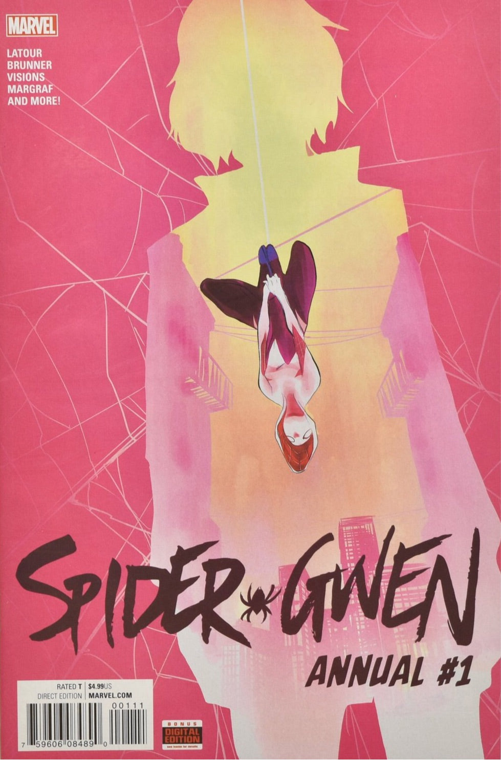 Spider Gwen Annual 1 Comic Book Marvel Comics