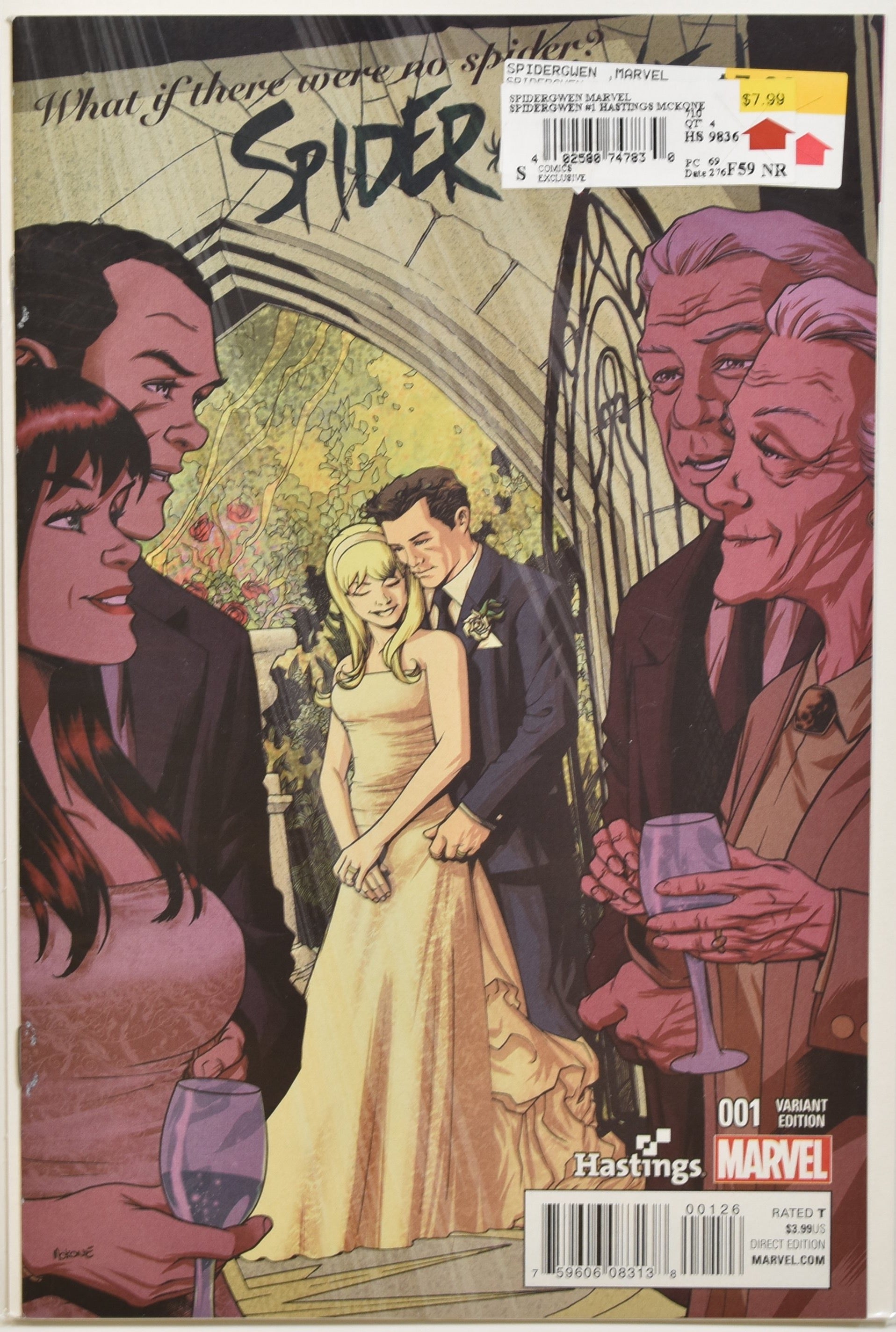 Spider Gwen 001 Variant Edition HASTINGS Marvel Comics US English Comic Book