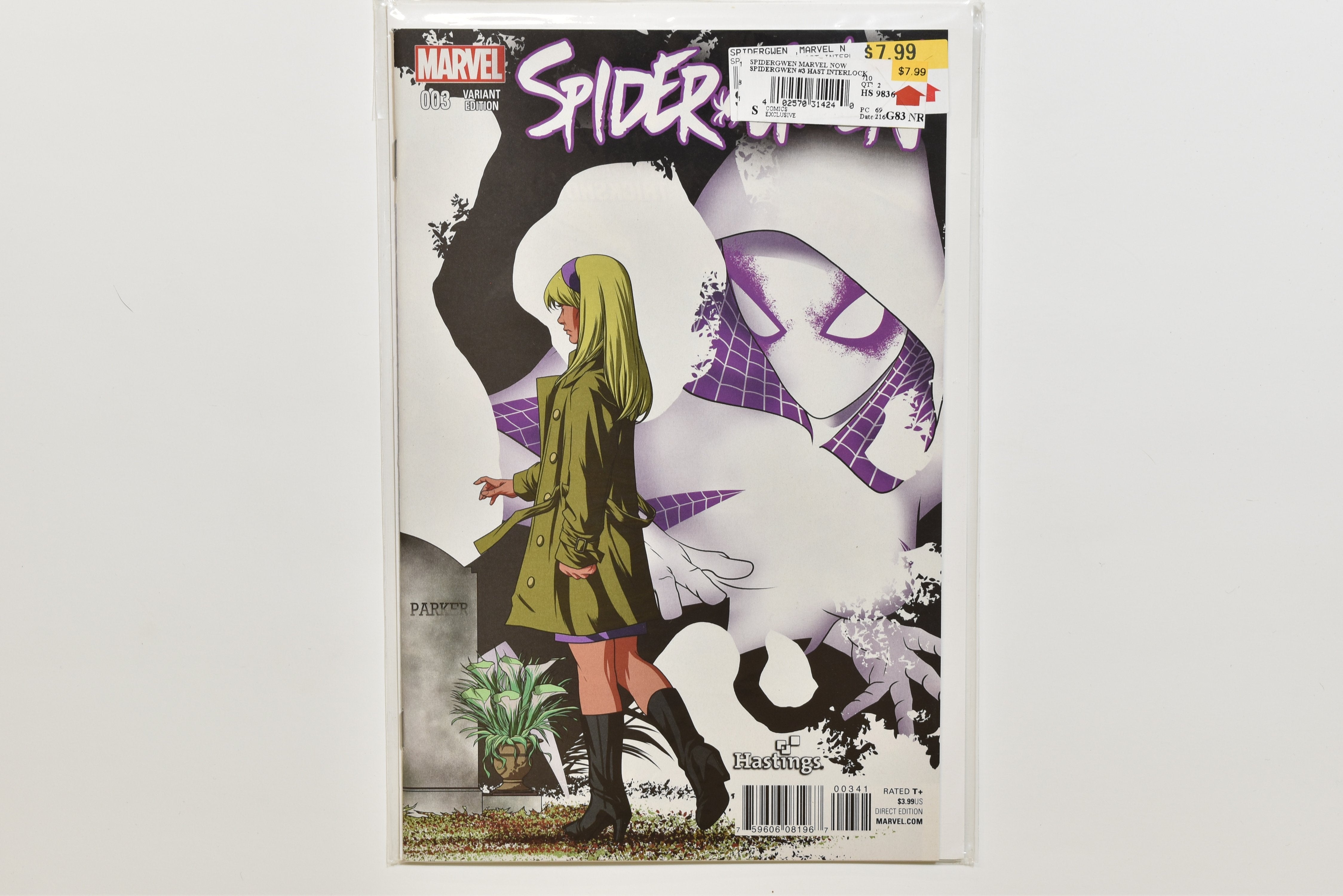 Spider Gwen 003 Variant Edition HASTINGS Marvel Comics