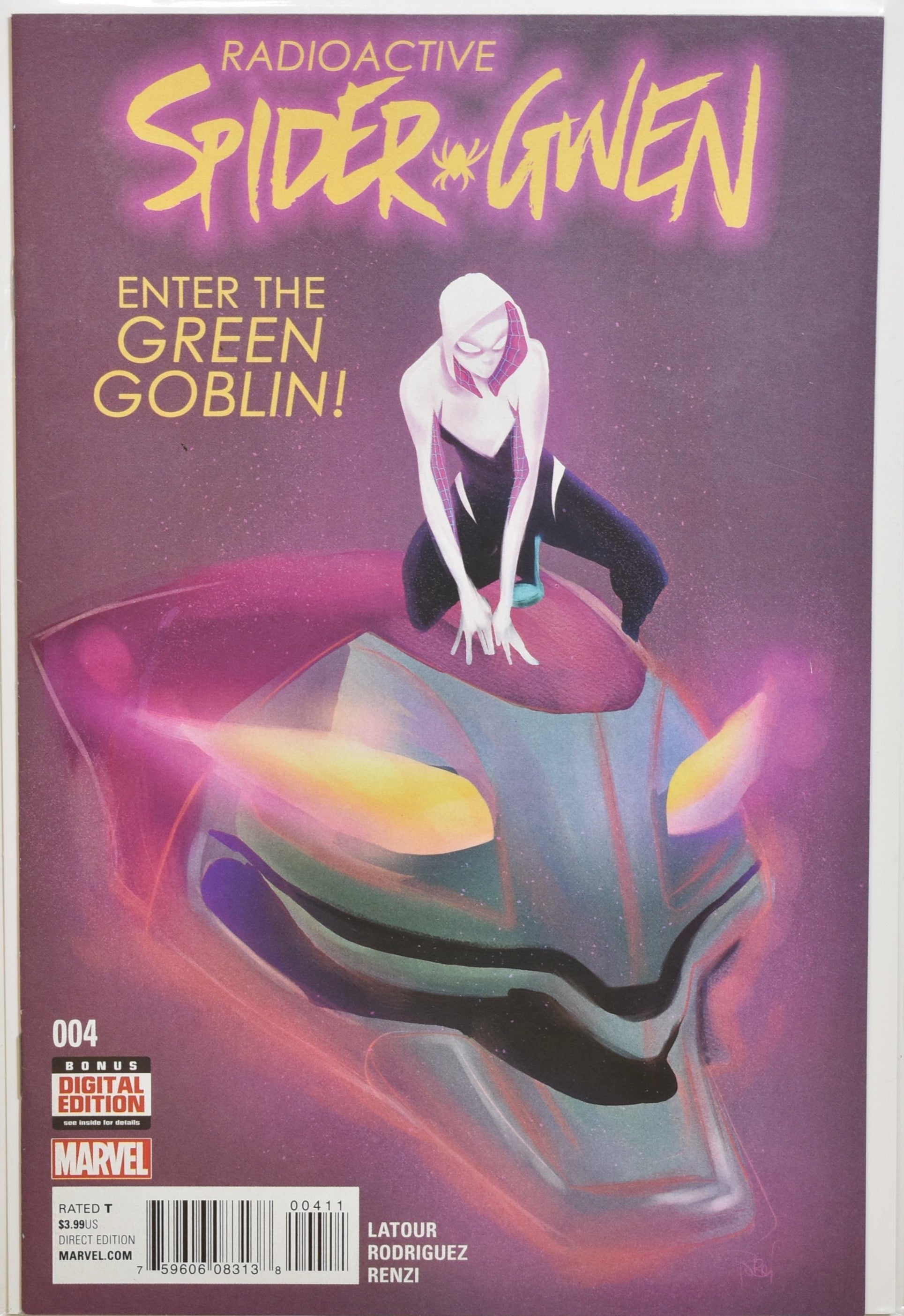 Radioactive Spider Gwen 004 Enter The Green Goblin Marvel Comics