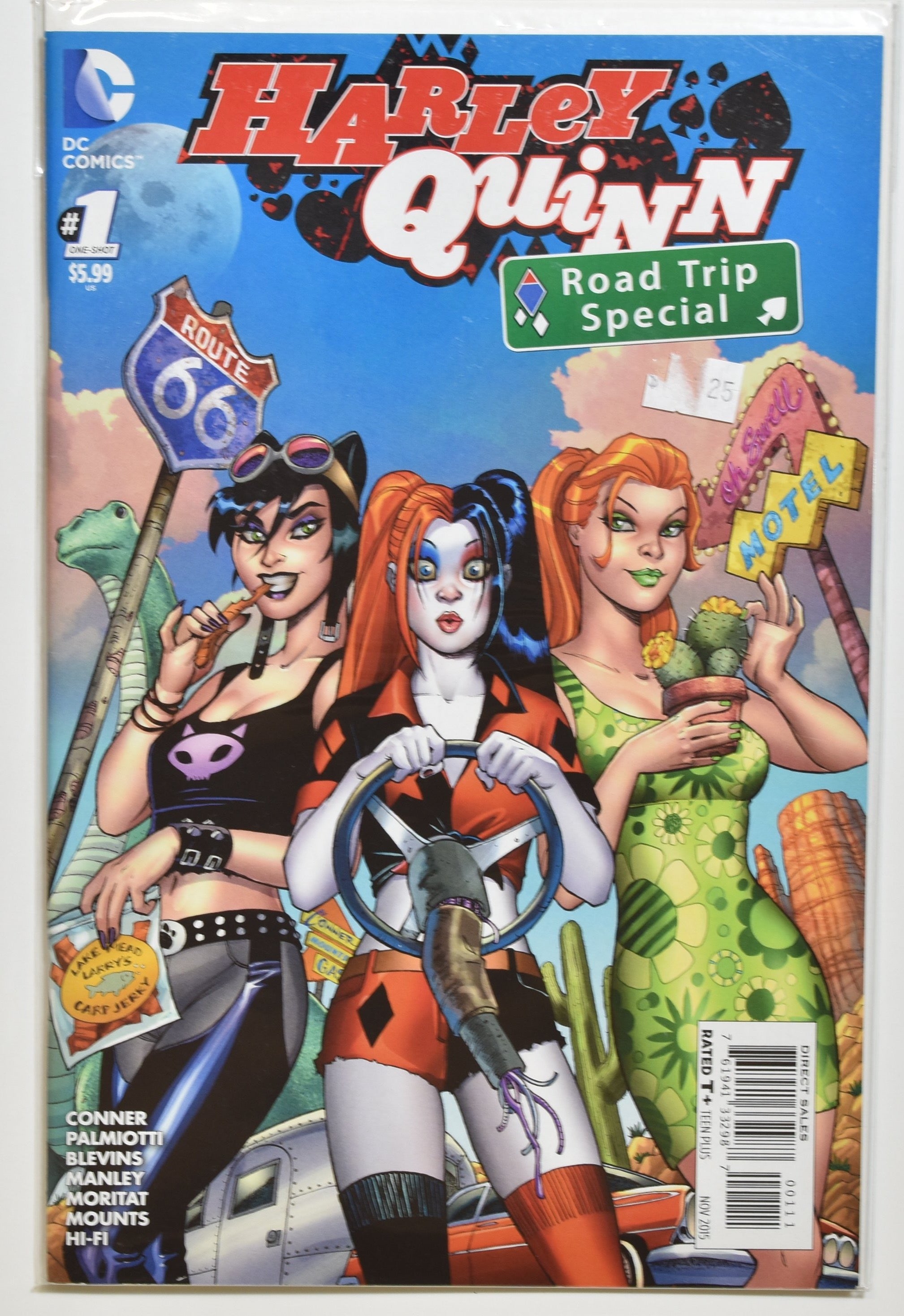 Harley Quinn 1 Road Trip Special Dc Comics Nov 2015