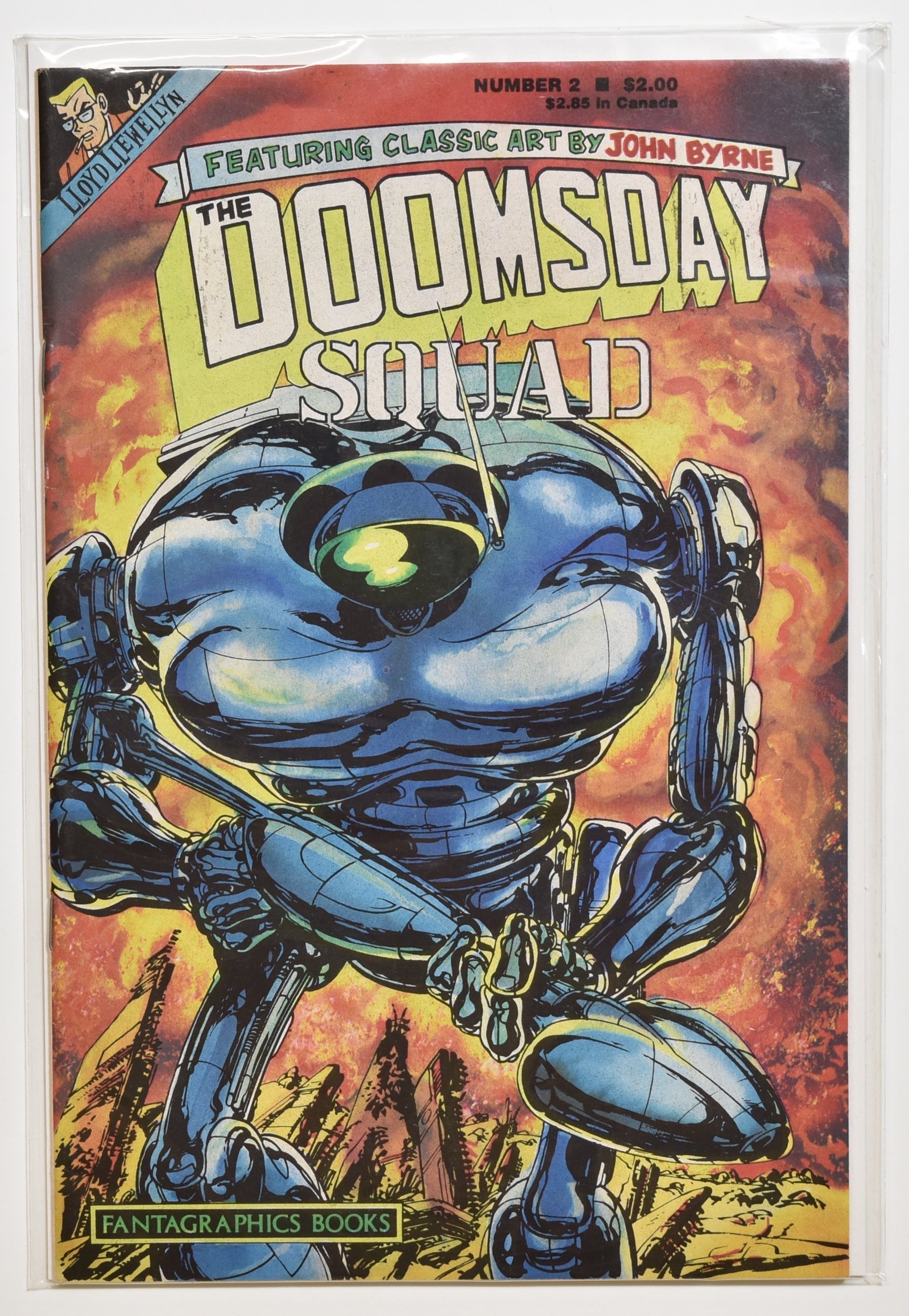 The Dooms Day Squad Comic Book John Byrne #2 Fantagraphics Books