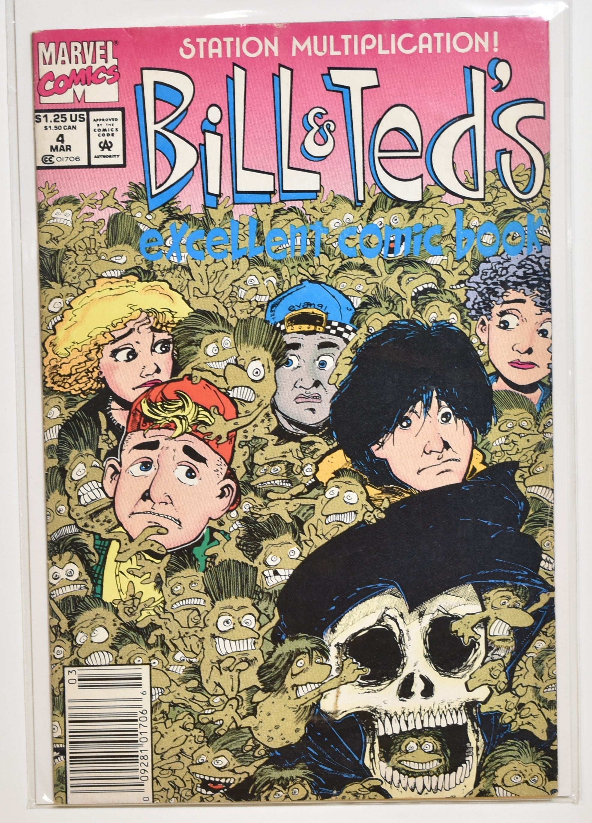 Bill and Teds Excellent Comic Book Issue 4 Marvel Comics