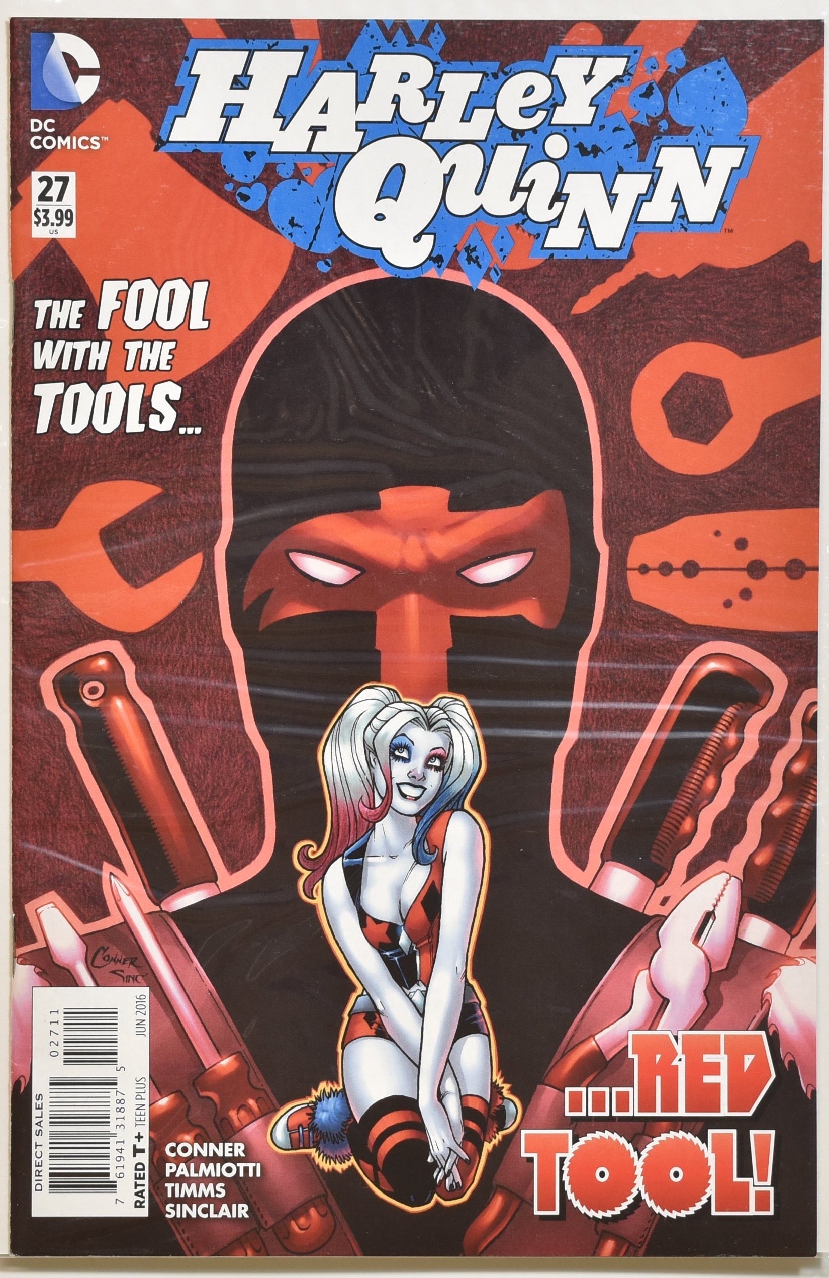 Harley Quinn No. 27 The Fool with Tools RED TOOLS Comic Books DC