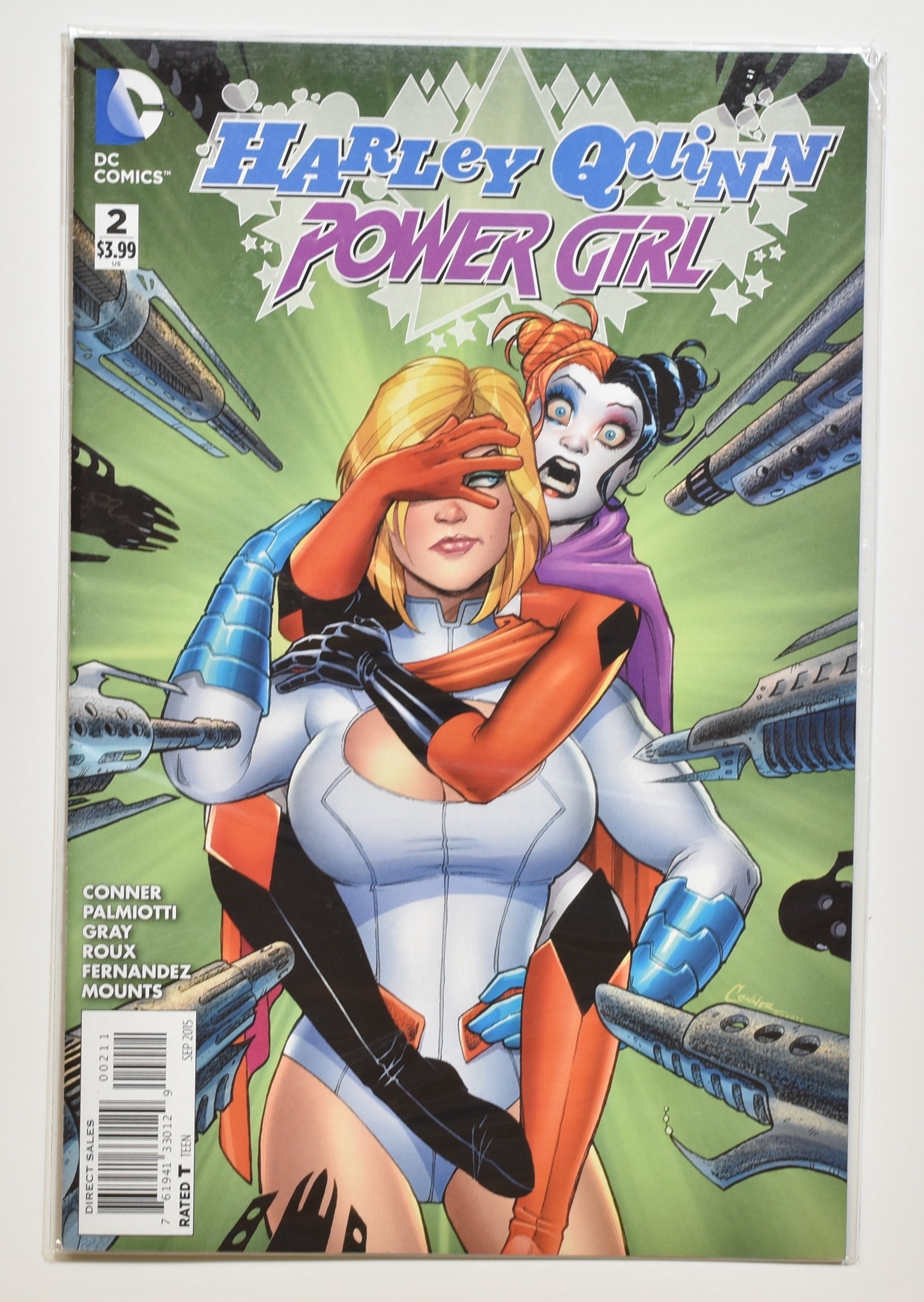 Harley Quinn Power Girl 2 Dc Comics Comic Book