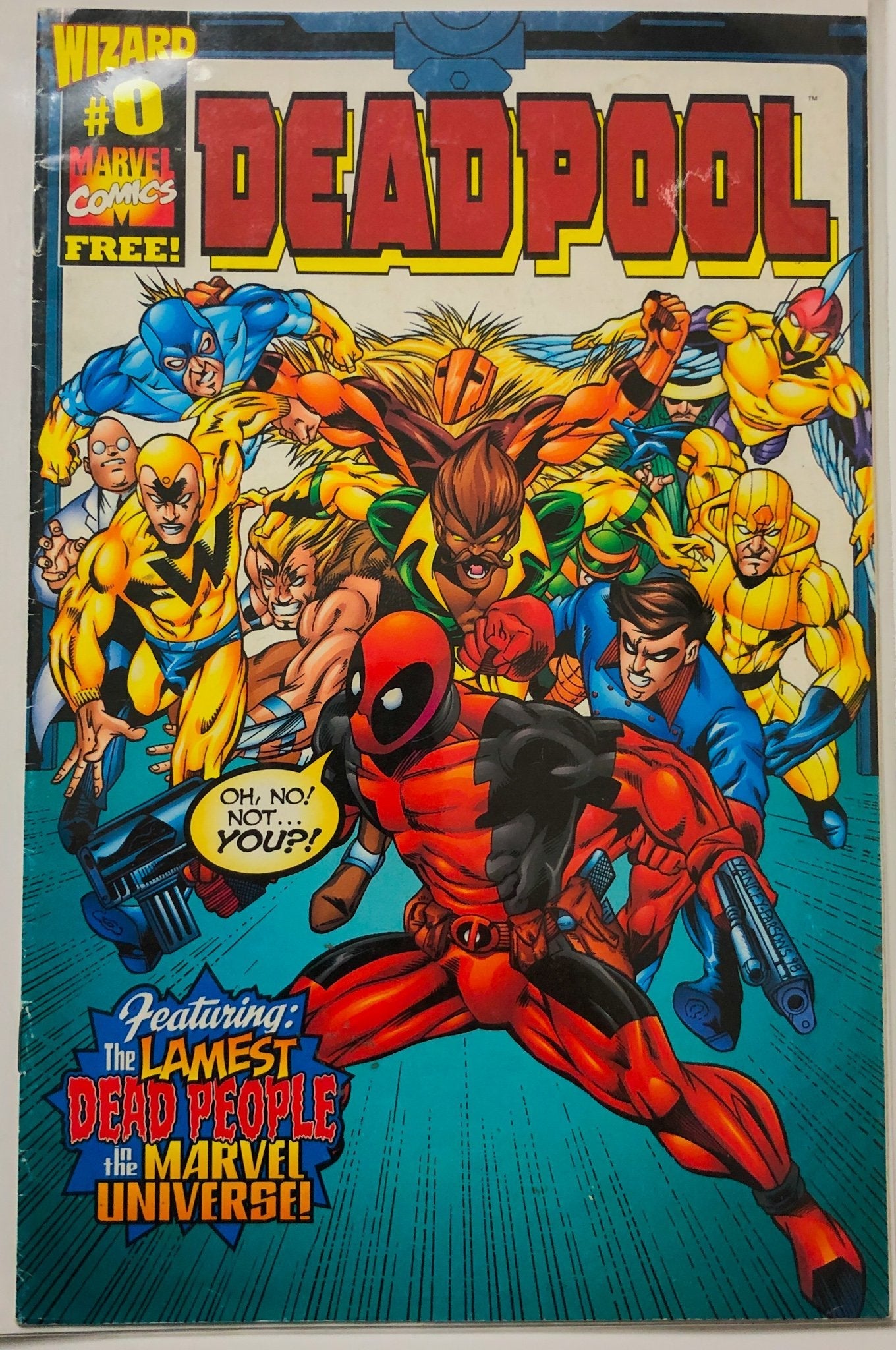 Deadpool 0 Wizard Marvel Comics Comic Book