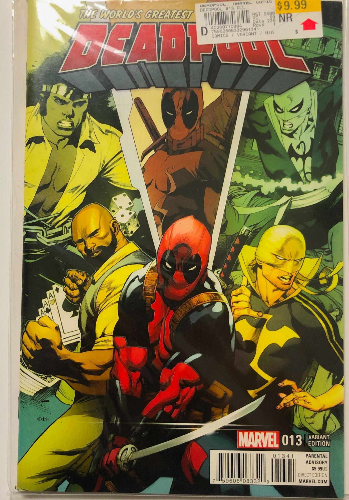 Deadpool 013 Variant Edition Marvel Comics