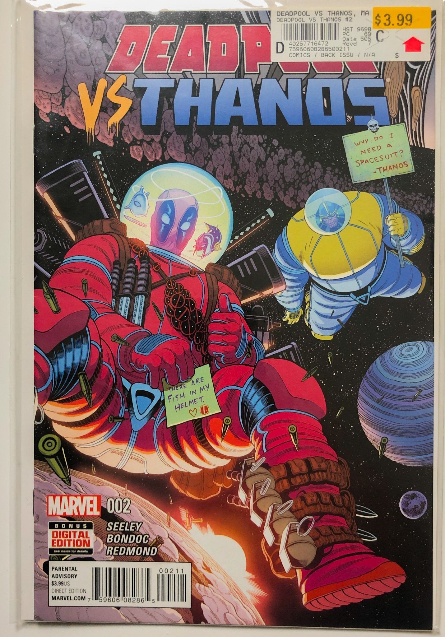 Deadpool Vs Thanos 002 Comic Marvel Comics