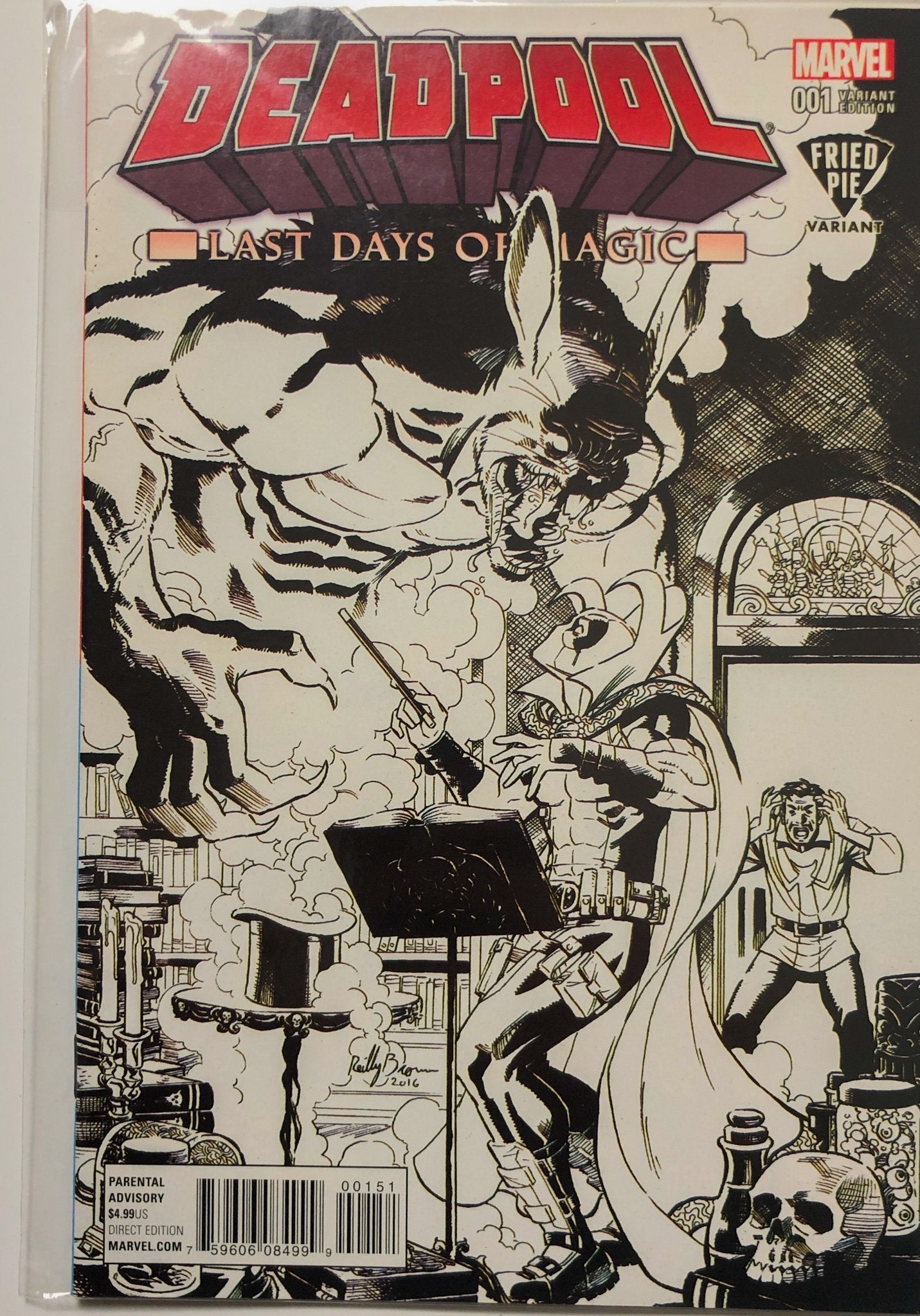 Deadpool Last Days of Magic Fried Pie 001 Variant Edition Marvel US Comic Book