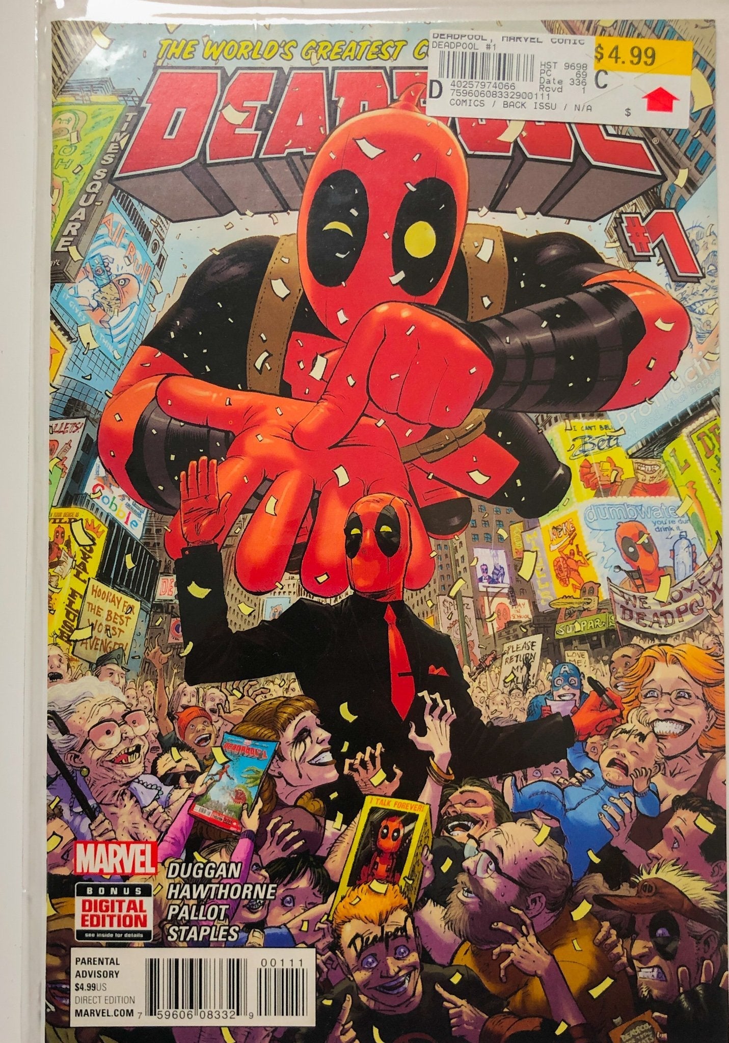 Deadpool 001 Duggan Hawthorne Pallot Staples