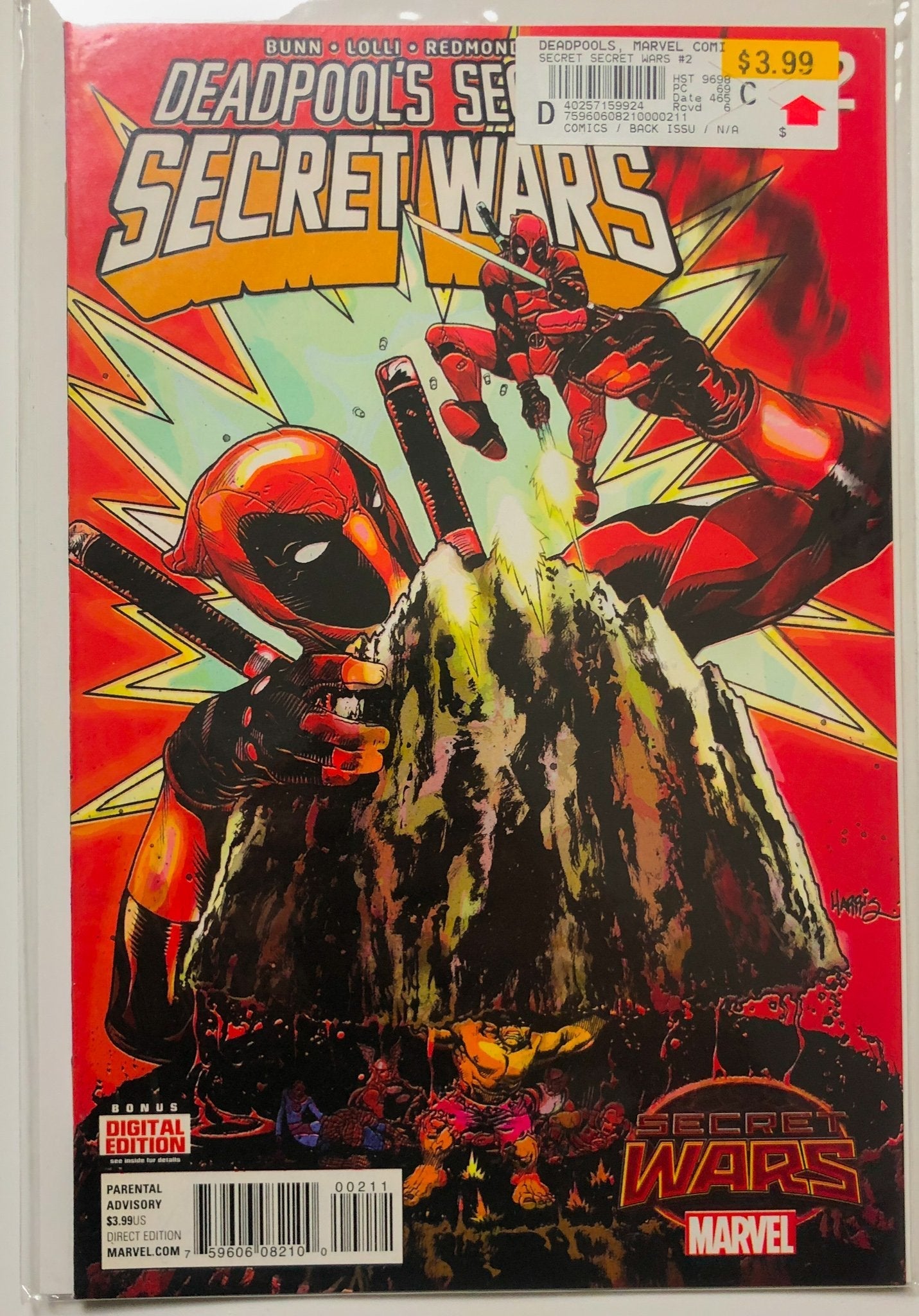 Dead Pools Secret Secret Wars 2 Marvel Comics