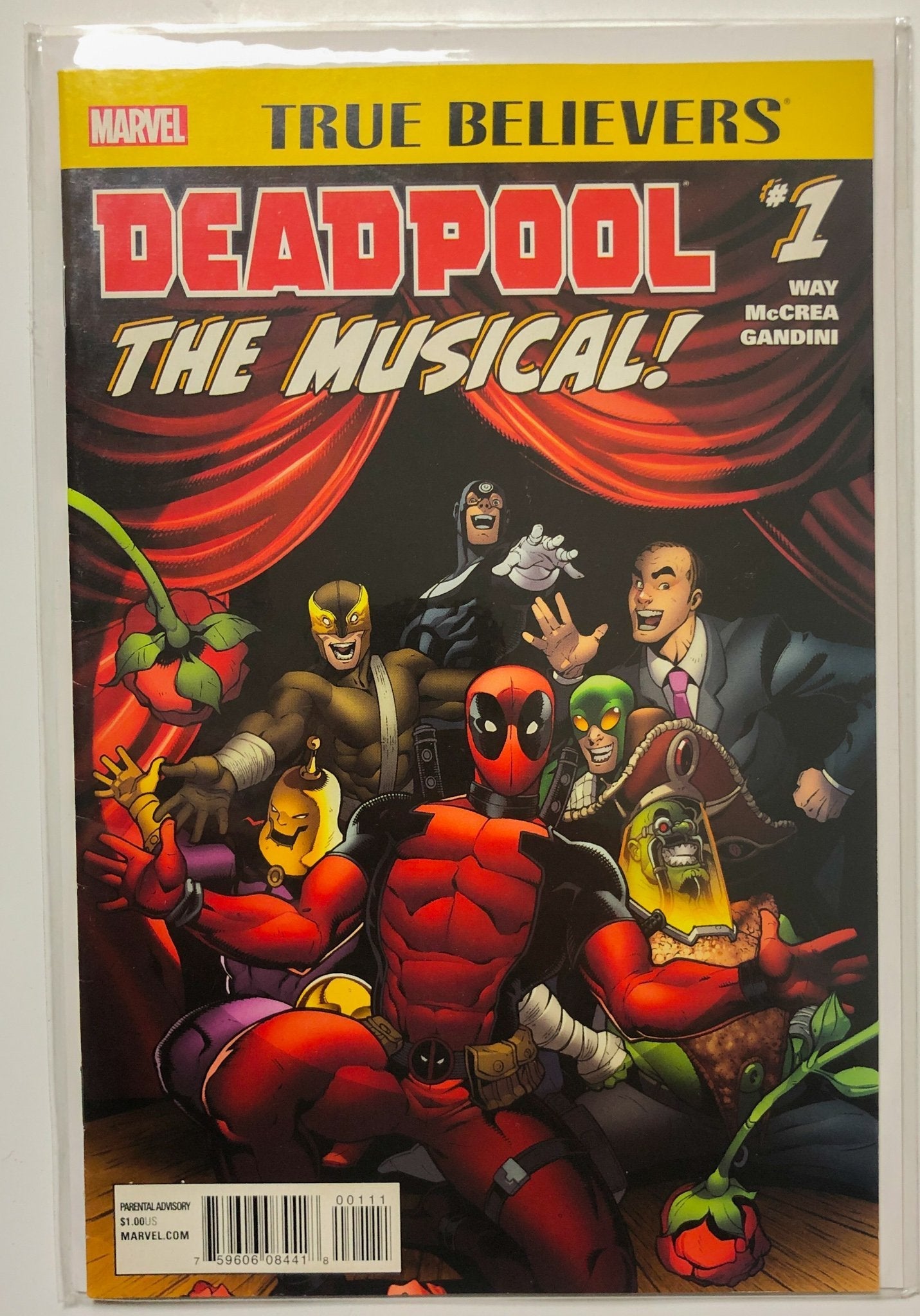 Deadpool 1 The Musical True Believers Marvel Comics