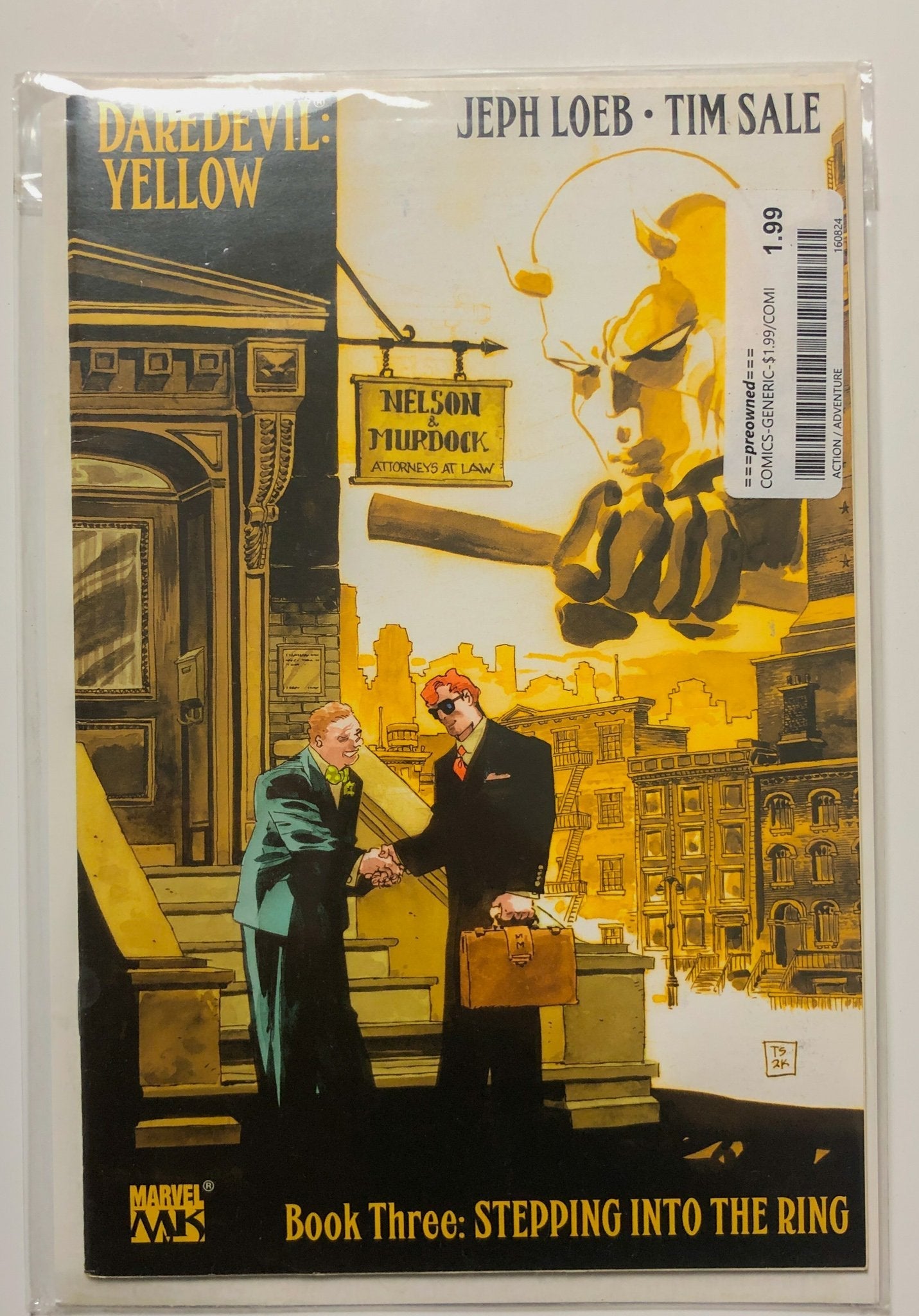 Dare Devil Yellow Comic