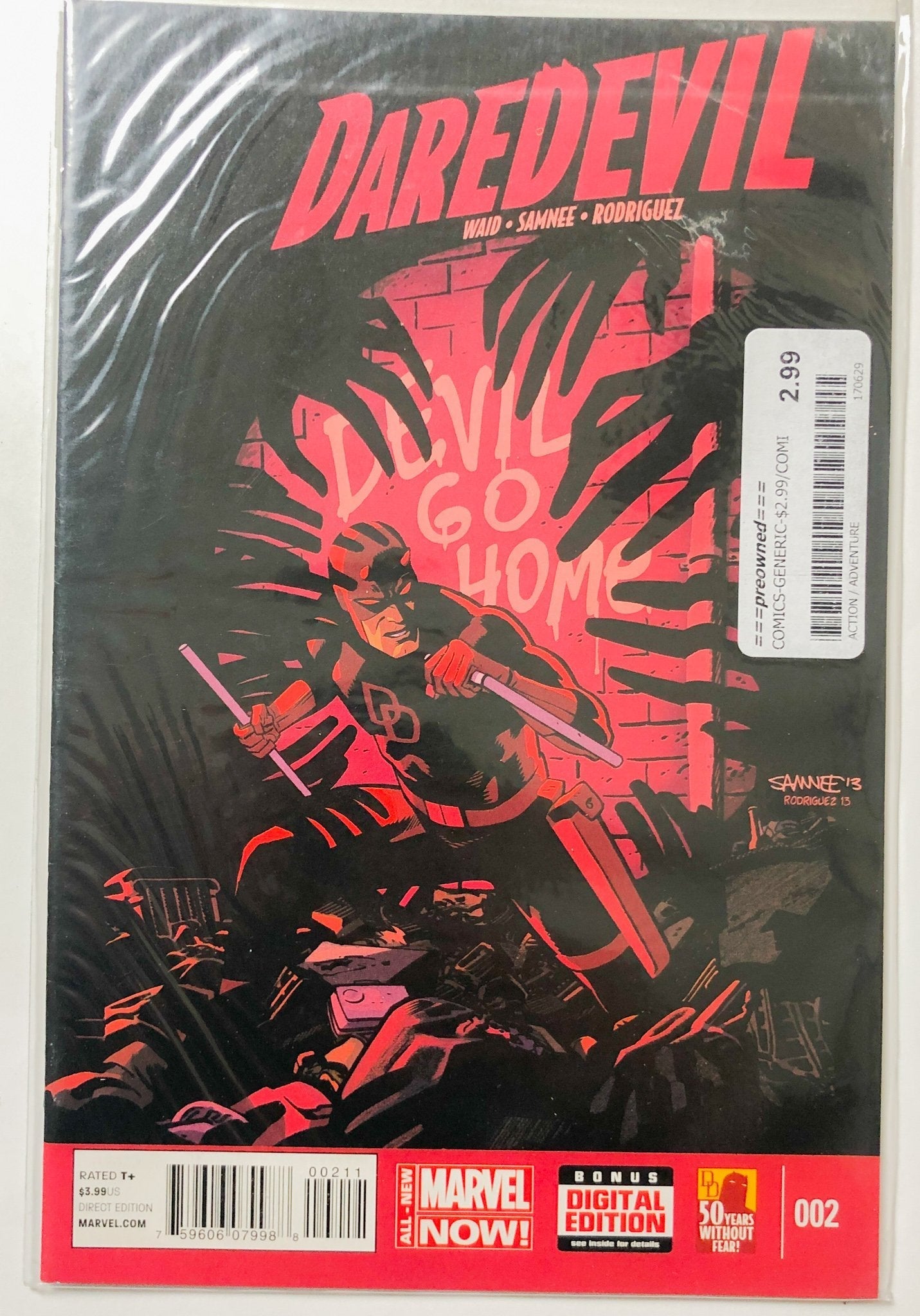 Dare Devil 002 Comic Book