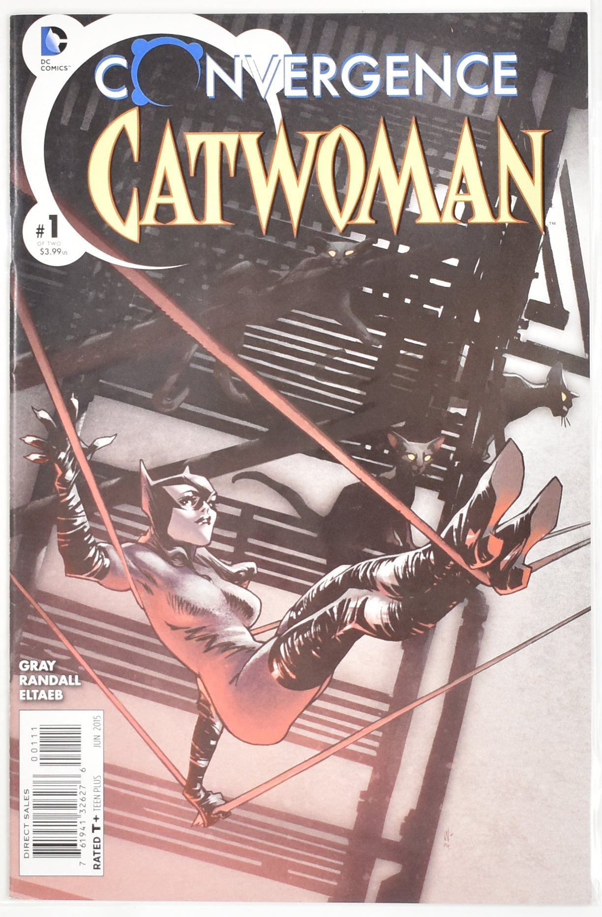 Cat Woman 1 Dc Comics Convergence Comic Book