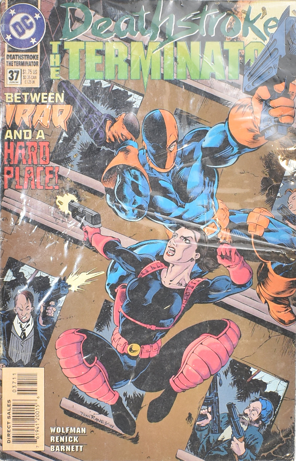 Death Stroke 37 Dc Comics The Terminator Dc Comic Book