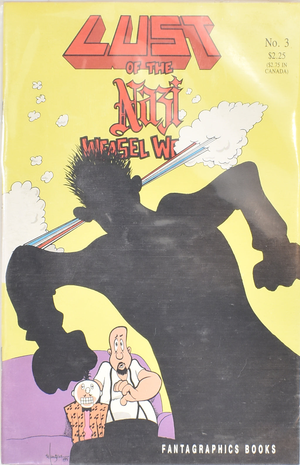 Lust of the Nazi Weasel Wife No. 3 Comic Book