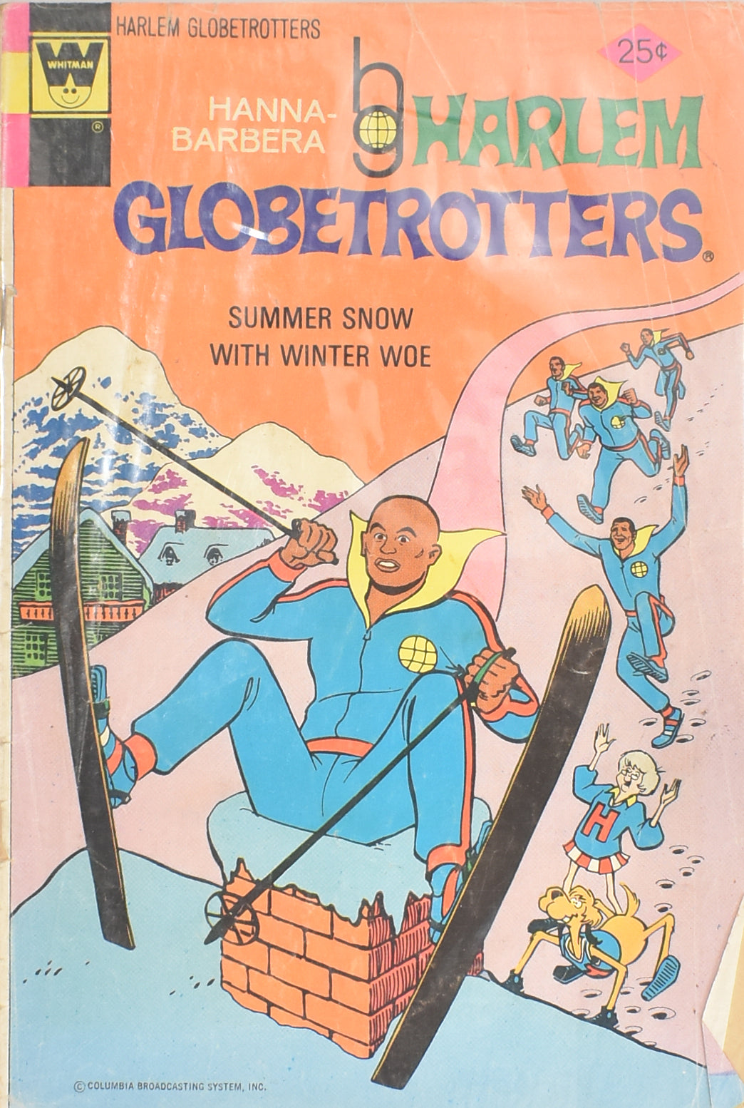 Harlem globetrotters Hanna Barbera Whitman Comics Summer Snow