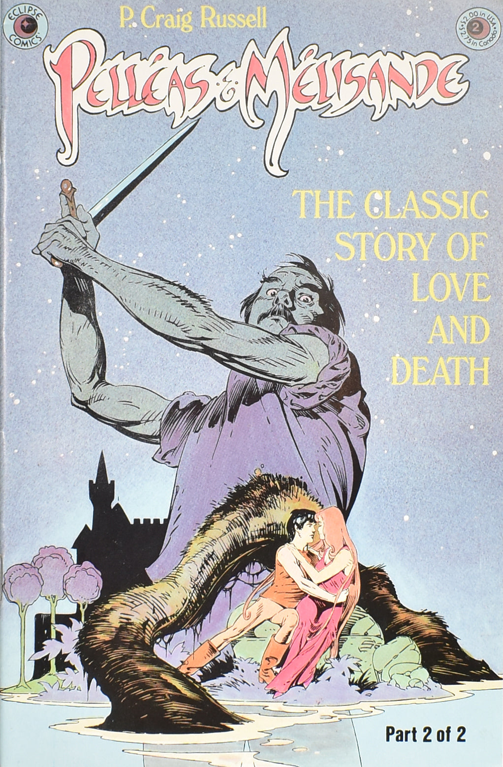 Pelleas Melisande Eclipse Comics Comic Book Part 2 of 2