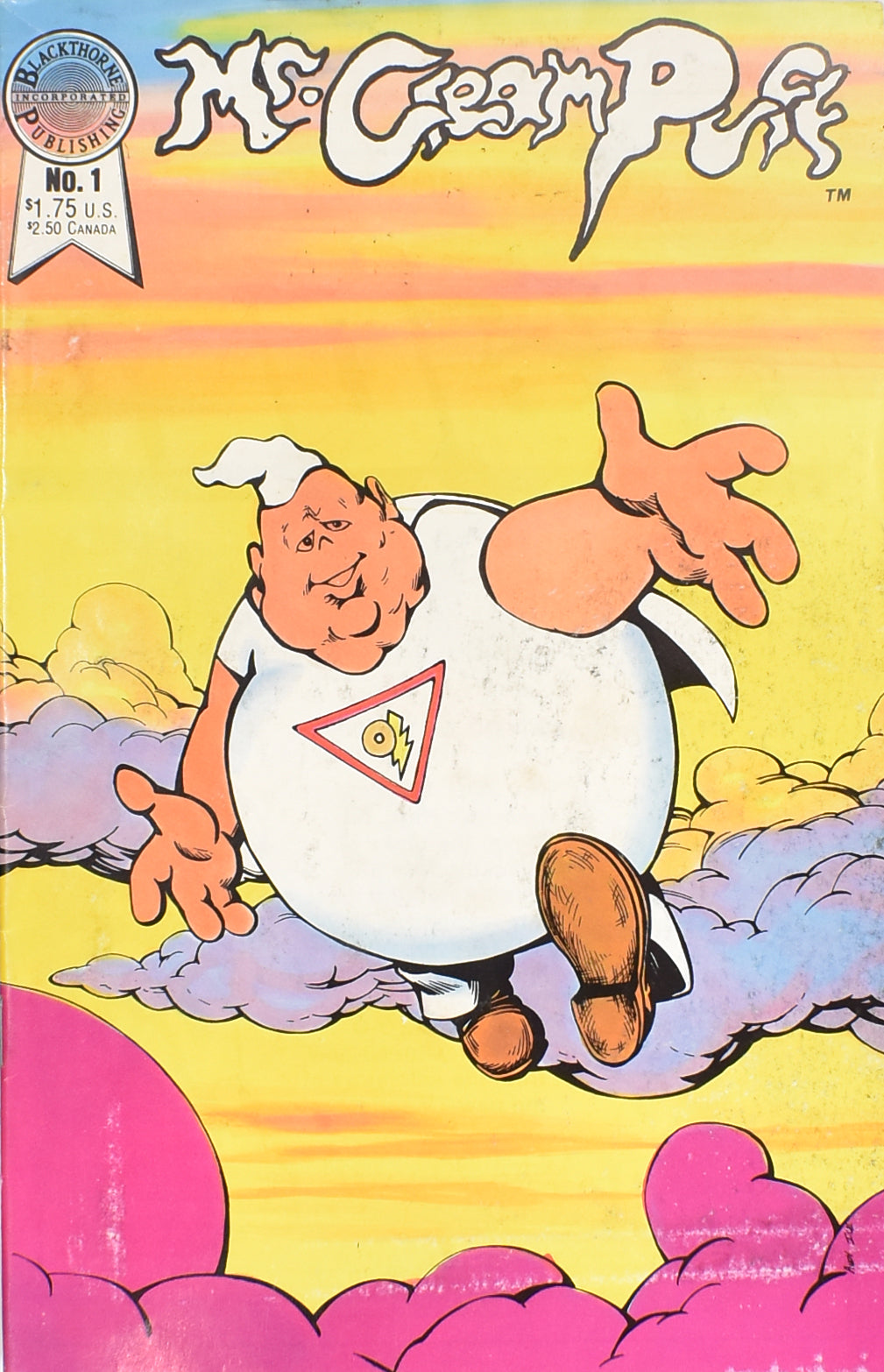 Mr. Cream Puff No. 1 black Thorne Publishing Comic Book