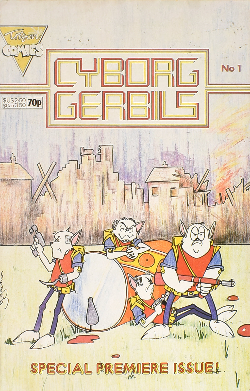 Cyborg Gerbils No. 1 Special Premiere Issue