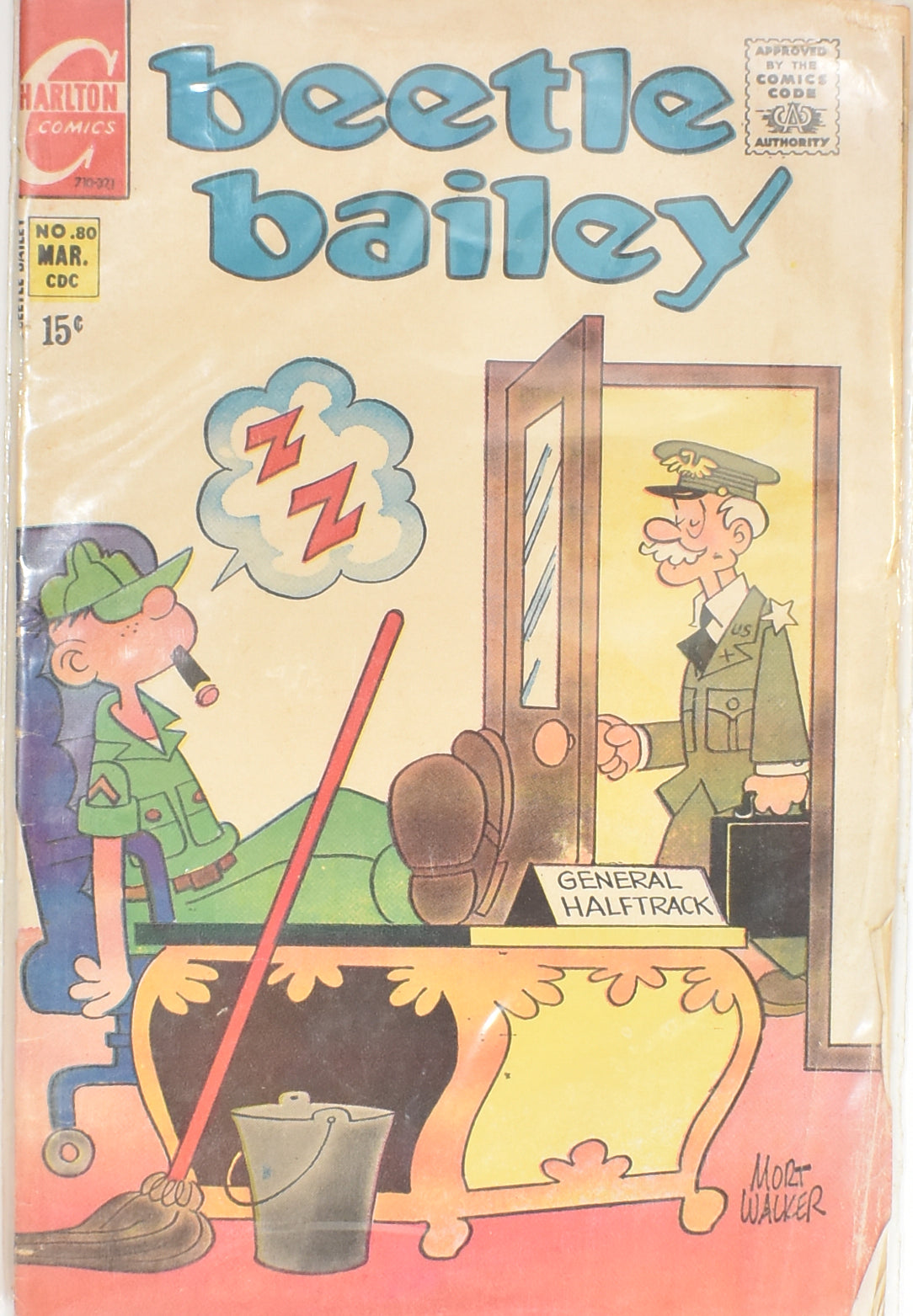Beetle Bailey Comic Book No. 80 MAR CDC Charlton Comics