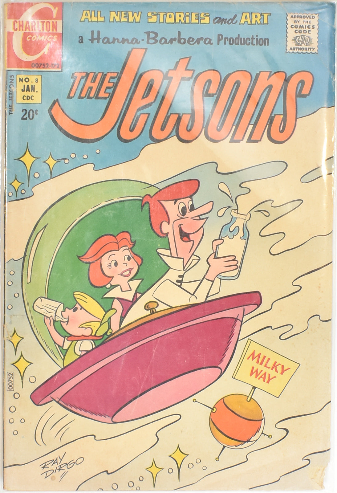 The Jetsons No. 8 Charlton Comics A hanna Barbera Production