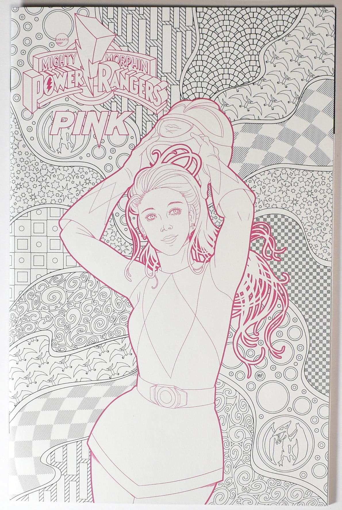 Mighty Morphin power Rangers Pink Ranger Variant Comic Book Boom Studios