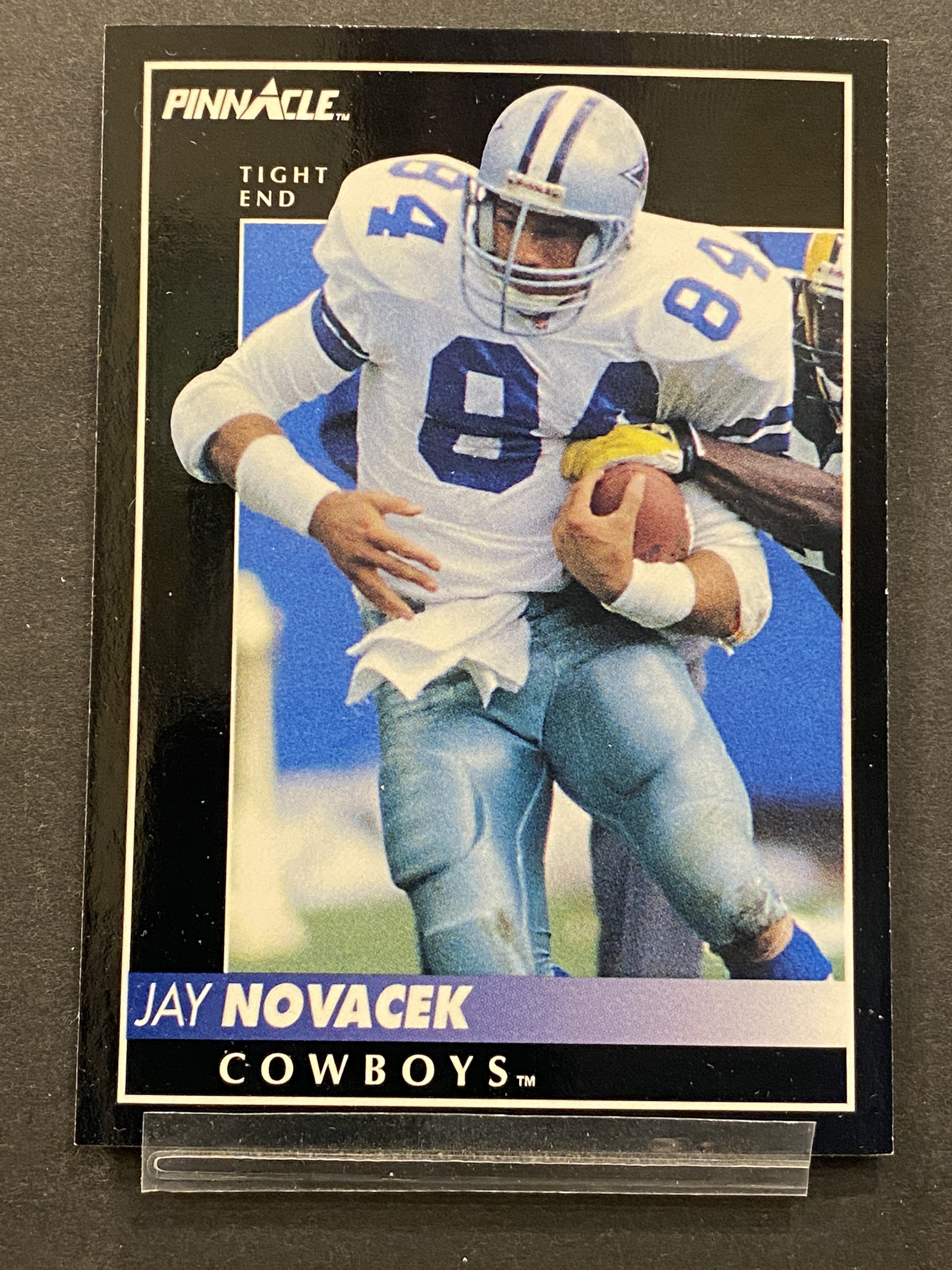Jay Novacek Pinnacle Football Card Dallas Cowboys
