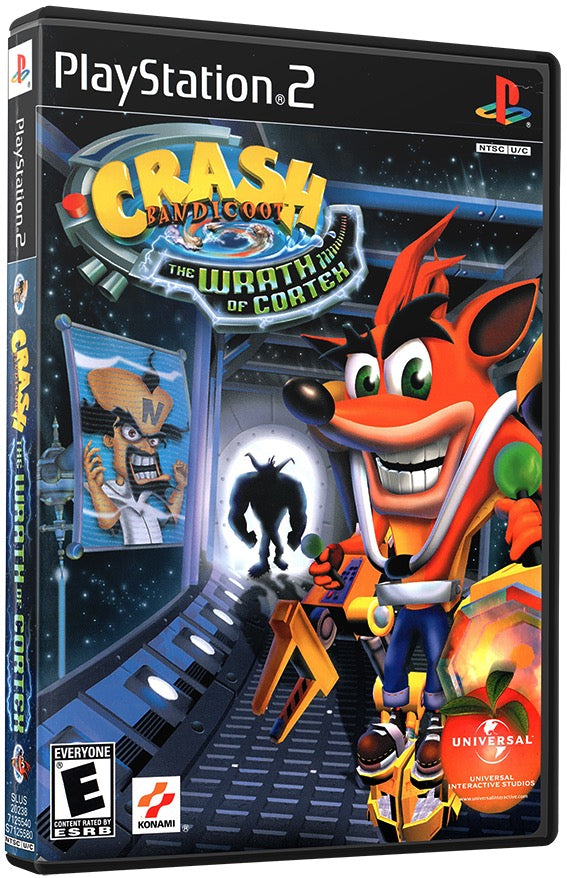 Crash Bandicoot - The Wrath of Cortex PS2 Sony Playstation 2 Used Video Game PS2