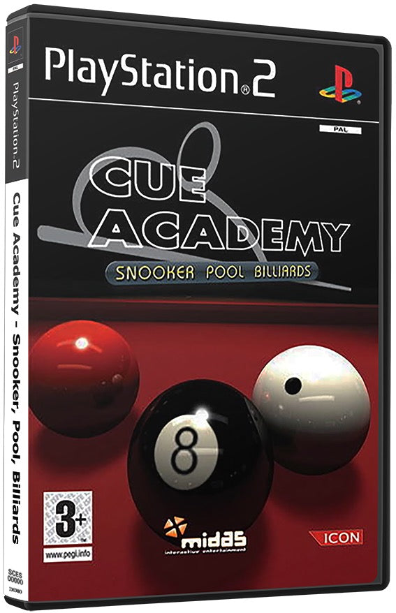 Cue Academy - Snooker, Pool, Billiards PS2 Sony Playstation 2 Used Video Game PS2