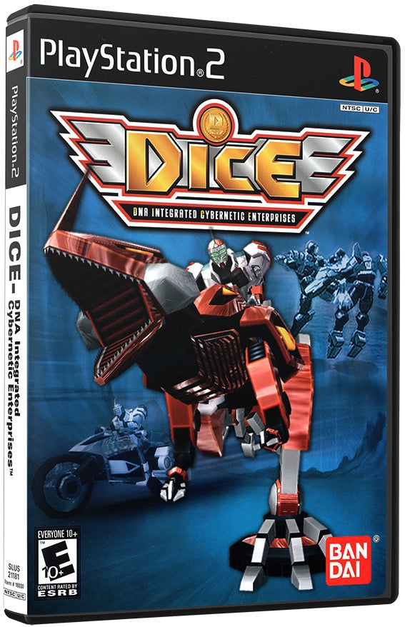 DICE - DNA Integrated Cybernetic Enterprises PS2 Sony Playstation 2 Used Video Game PS2