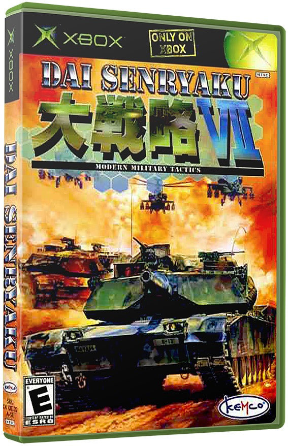 Dai Senryaku VII - Modern Military Tactics Used Microsoft XBOX Original Video Game