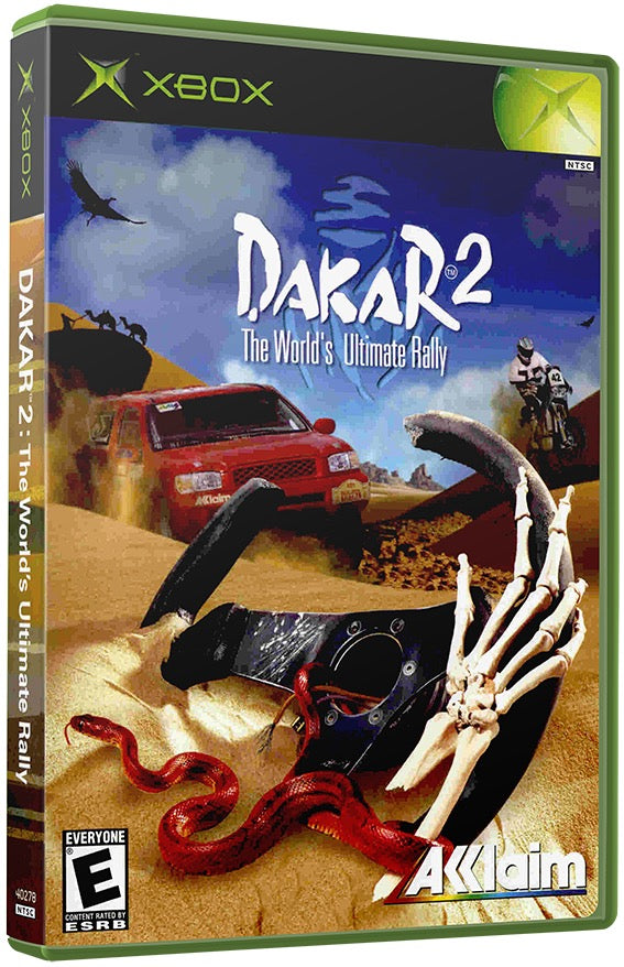 Dakar 2 - The World's Ultimate Rally Used Microsoft XBOX Original Video Game