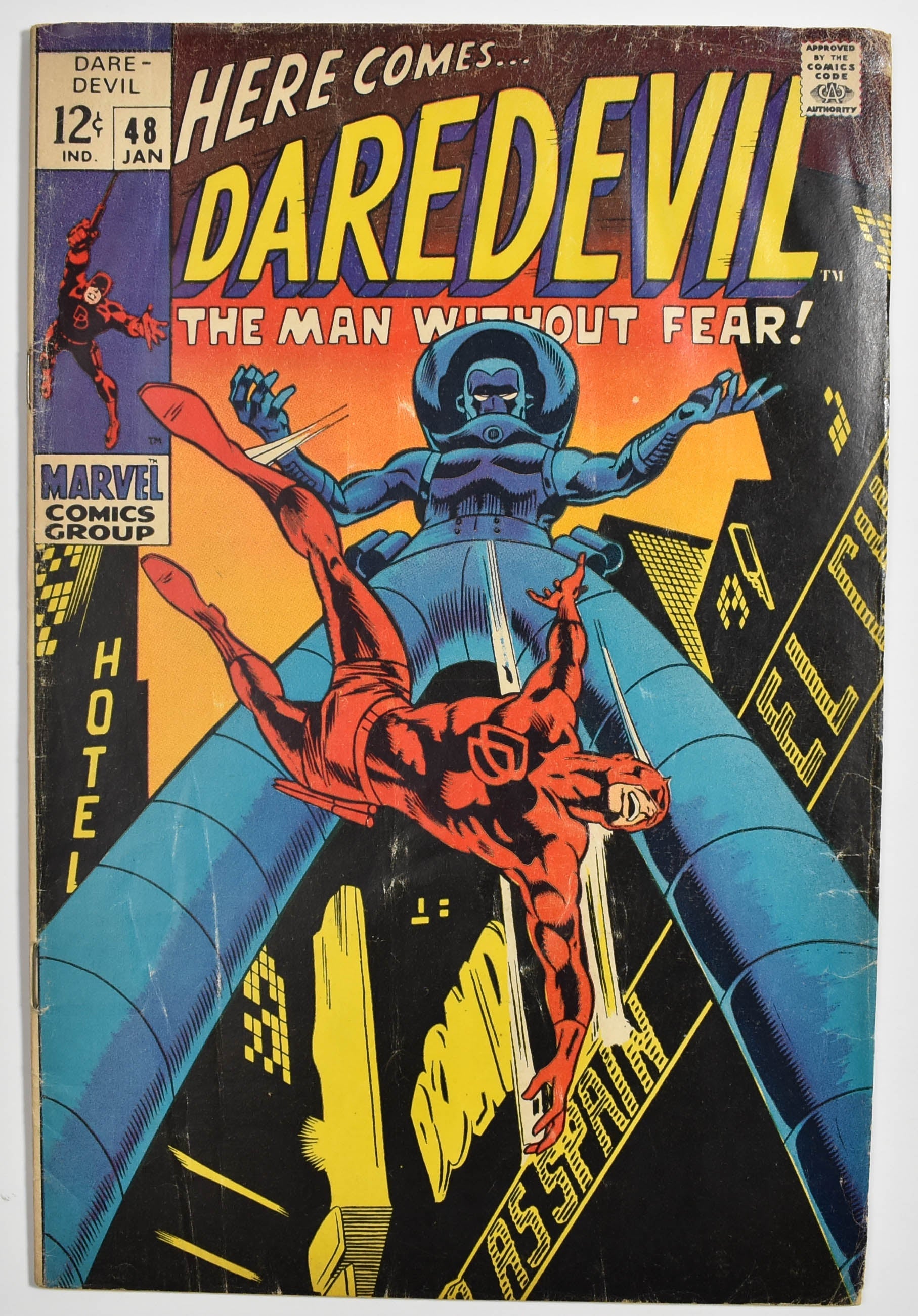 Daredevil Comic Book 48 January 1969 Farewell To Foggy