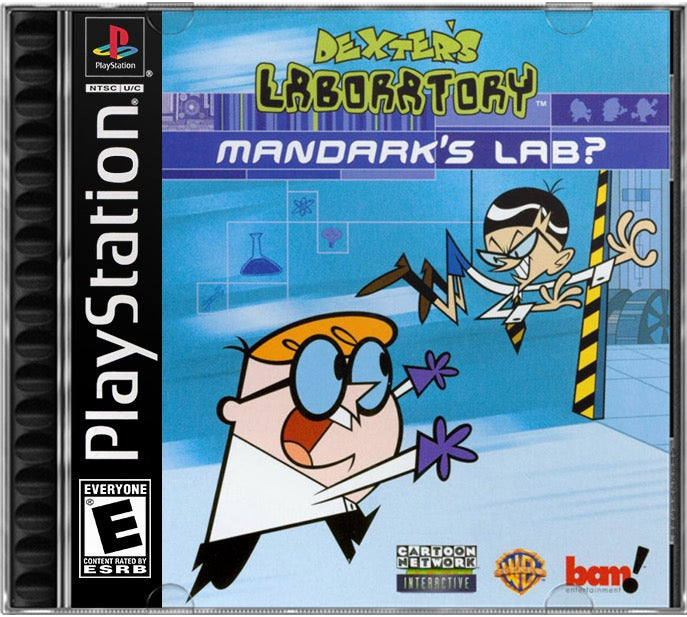 Dexter's Laboratory - Mandark's Lab PS1 Sony Playstation 1 Used Video Game