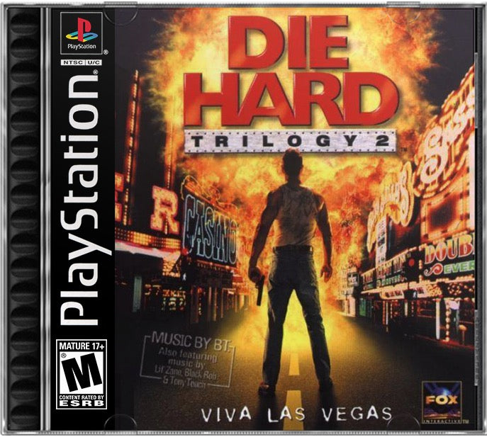 Die Hard Trilogy 2 - Viva Las Vegas PS1 Sony Playstation 1 Used Video Game