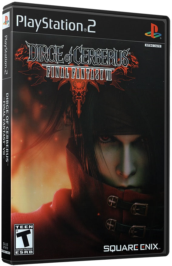 Dirge of Cerberus - Final Fantasy VII PS2 Sony Playstation 2 Used Video Game PS2