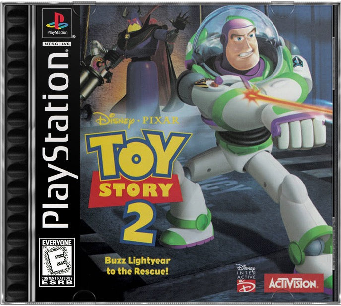 Disney-Pixar Toy Story 2 - Buzz Lightyear to the Rescue! PS1 Sony Playstation 1
