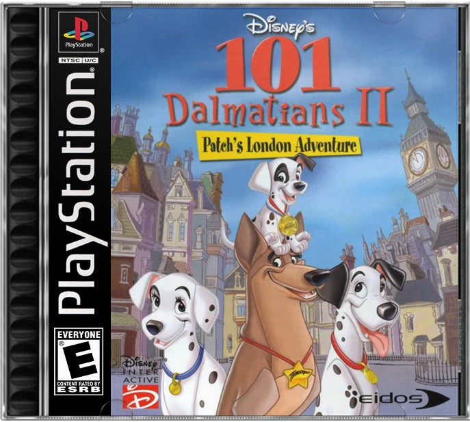 Disney's 101 Dalmatians II - Patch's London Adventure PS1 Sony Playstation 1 Used Video Game