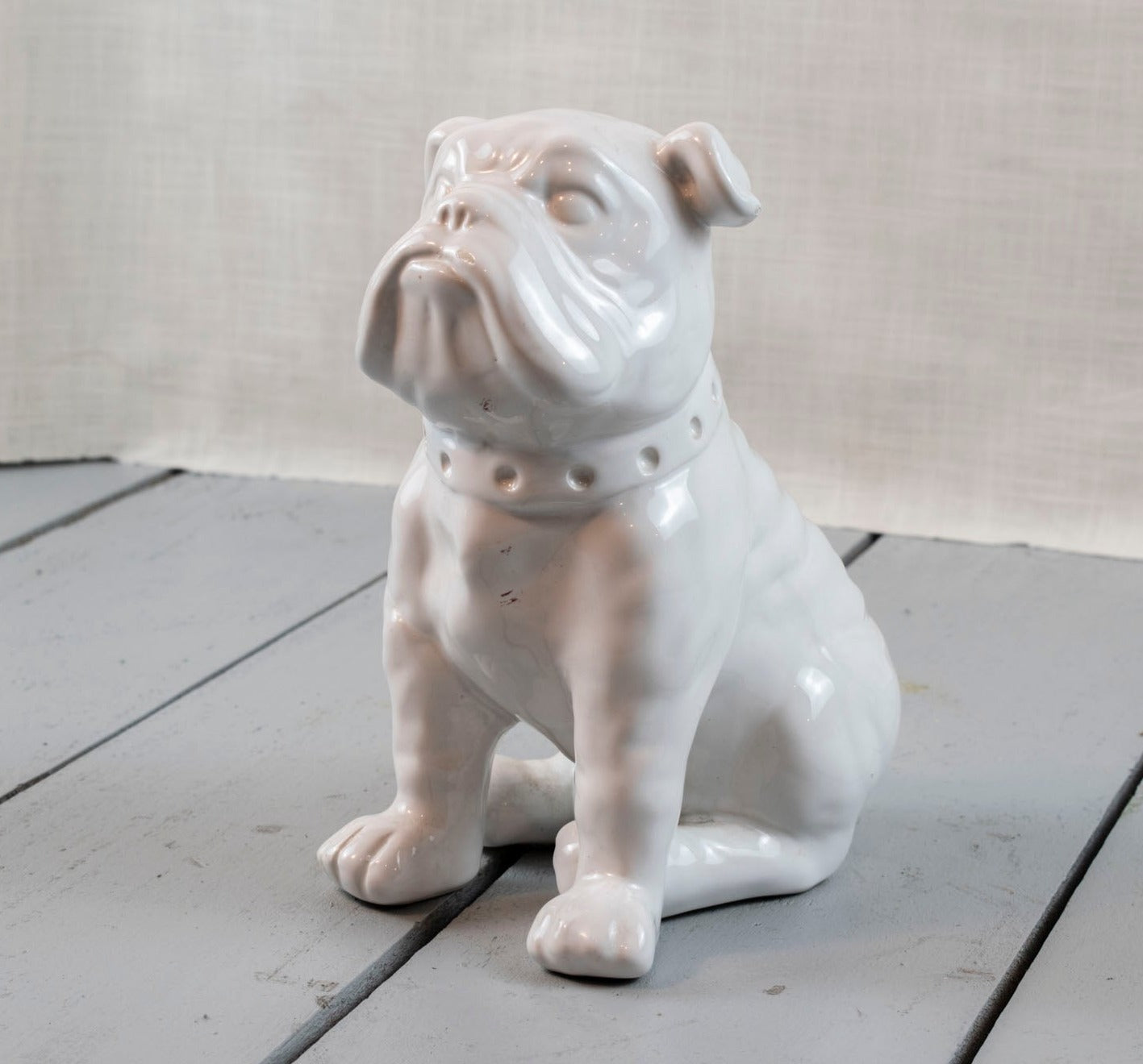 English Bull Dog Ceramic Collectible Piece USED