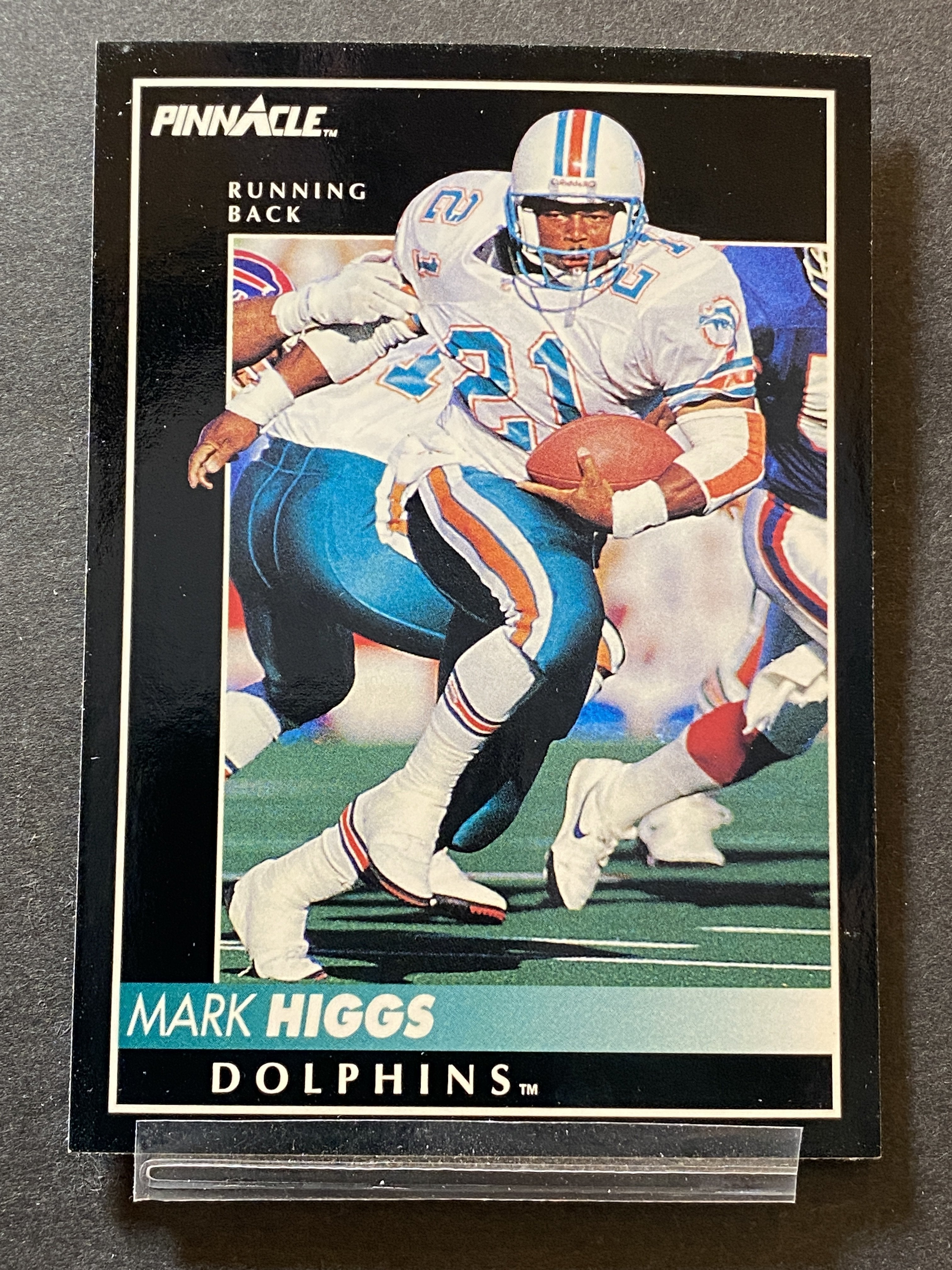 Mark Higgs Pinnacle Football Card