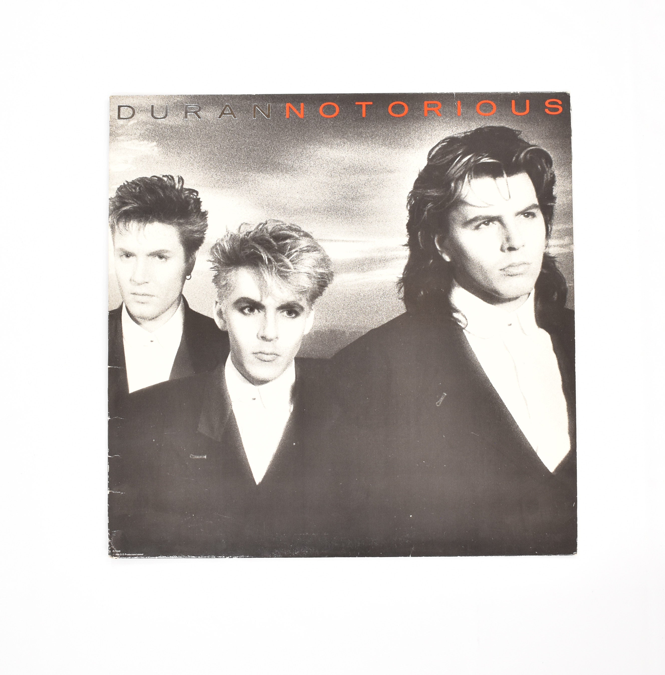 Duran Notorious Vinyl Record Used 1986